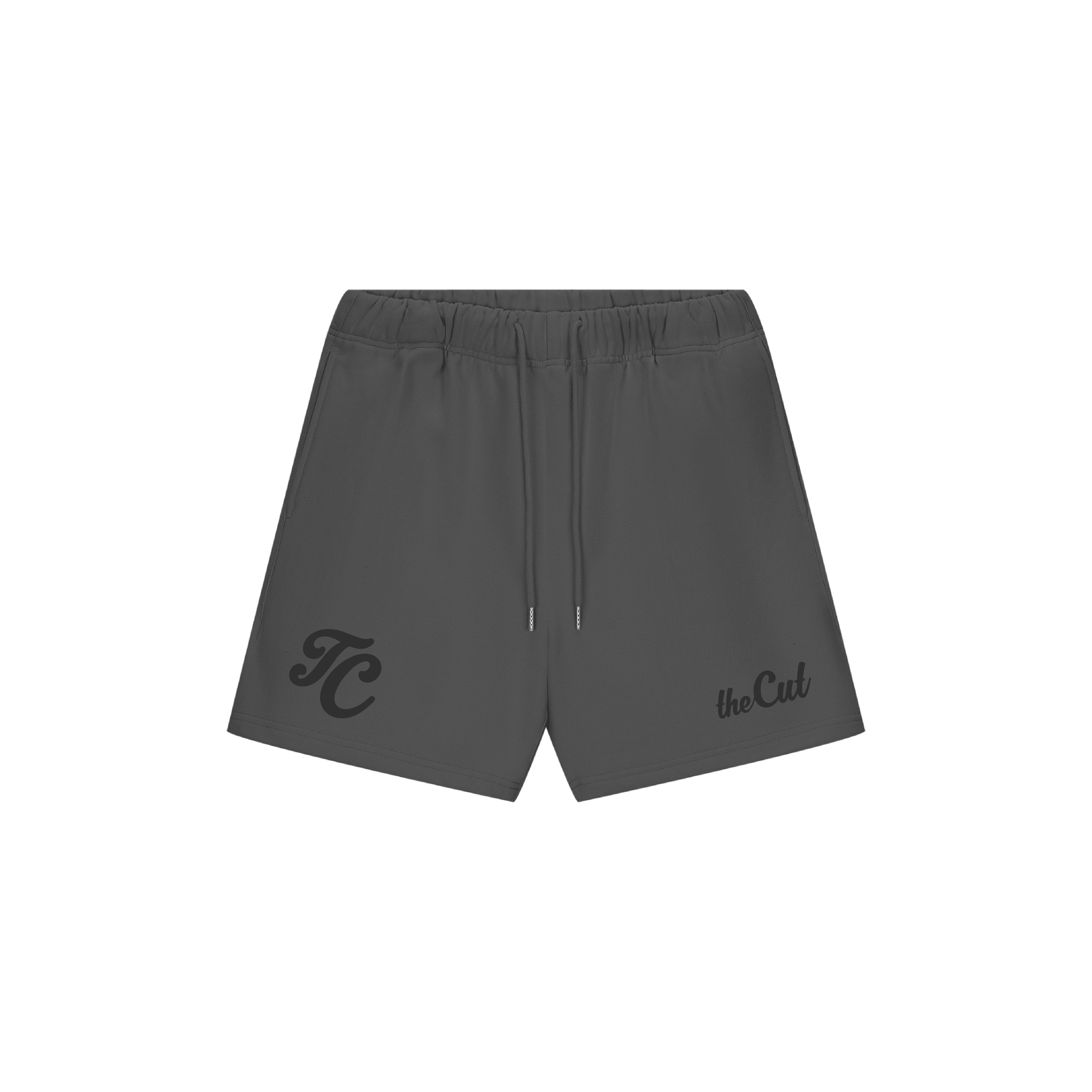 theCut Heavyweight Fleece Shorts - Charcoal Gray