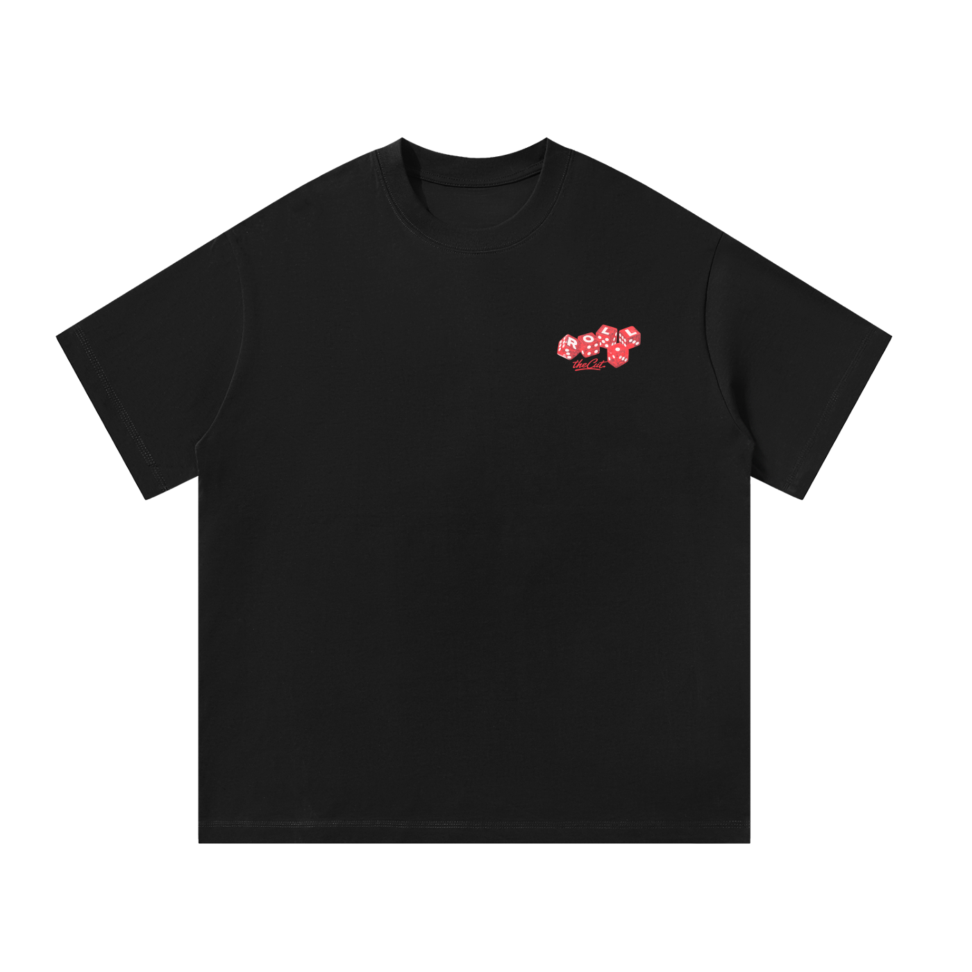 theCut Black ROLL ONE Heavyweight T-Shirt