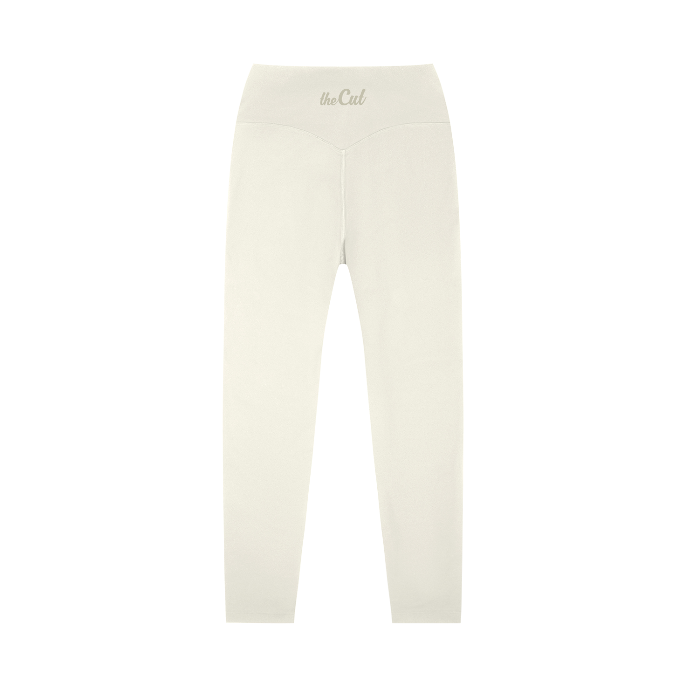 theCut High-Waisted Yoga Leggings Beige