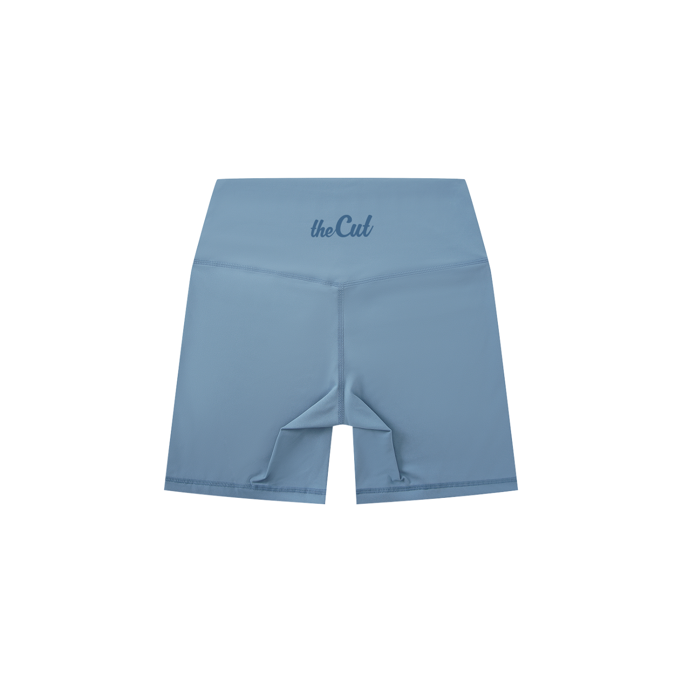 Women's High-Waisted Biker Shorts Blue