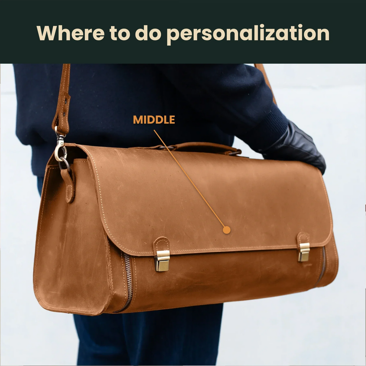 Pikore Leather Barber Tool Bag