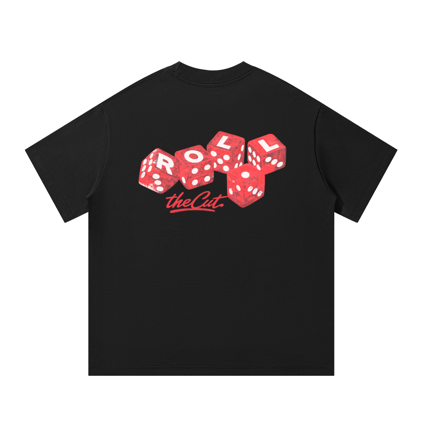 theCut Black ROLL ONE Heavyweight T-Shirt