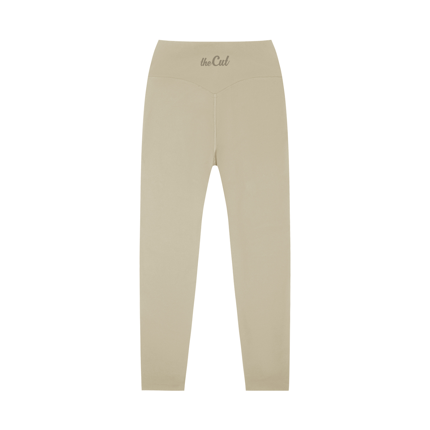theCut High-Waisted Yoga Leggings Light Coffee