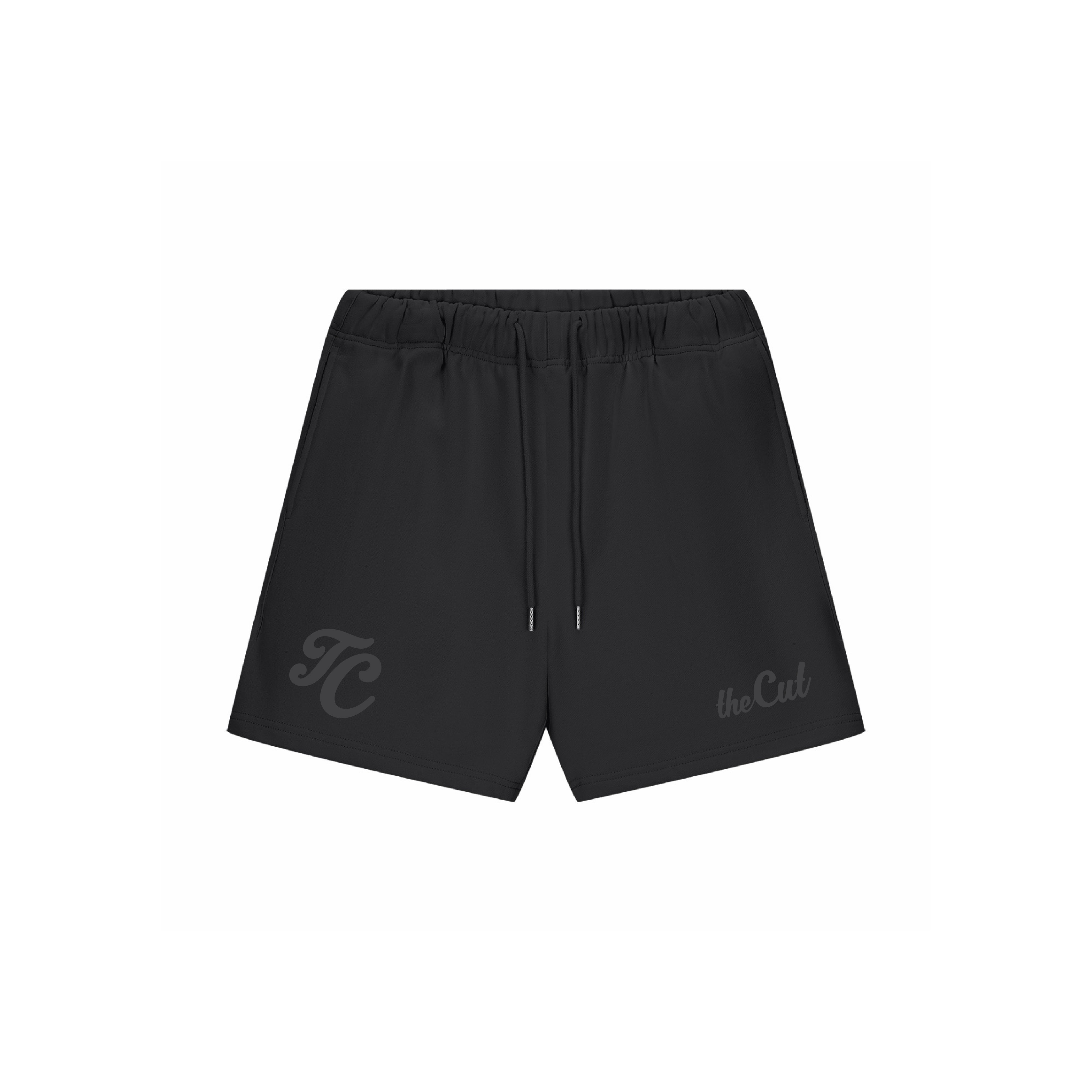 theCut Heavyweight Fleece Shorts - Black