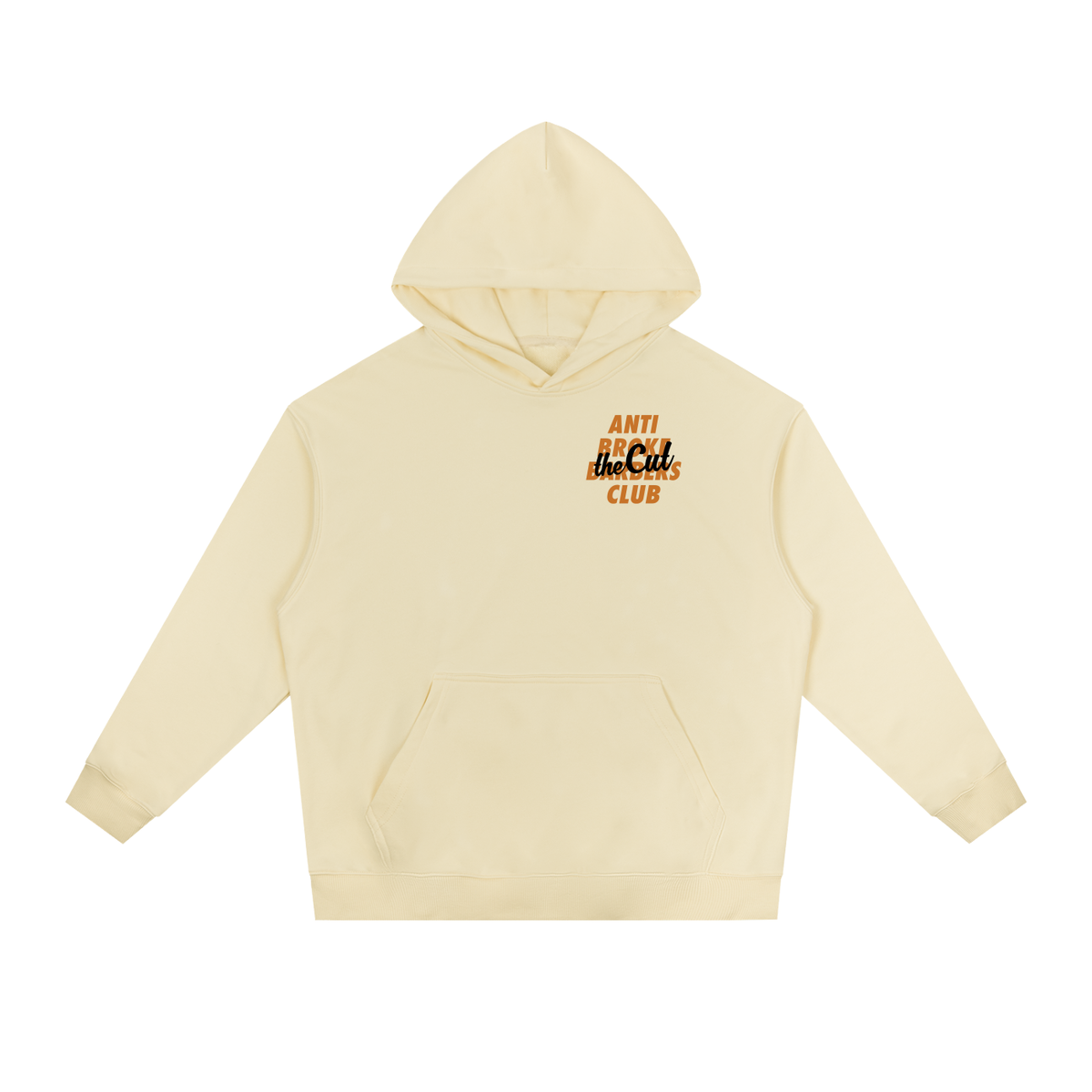 ABBC x theCut Collab Hoodie - Off White/Orange