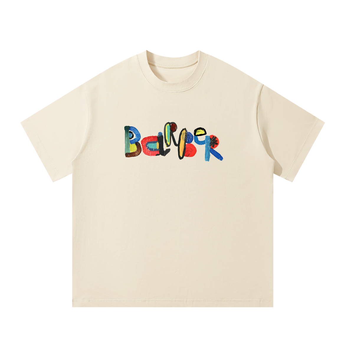 Abstract Barber Tee