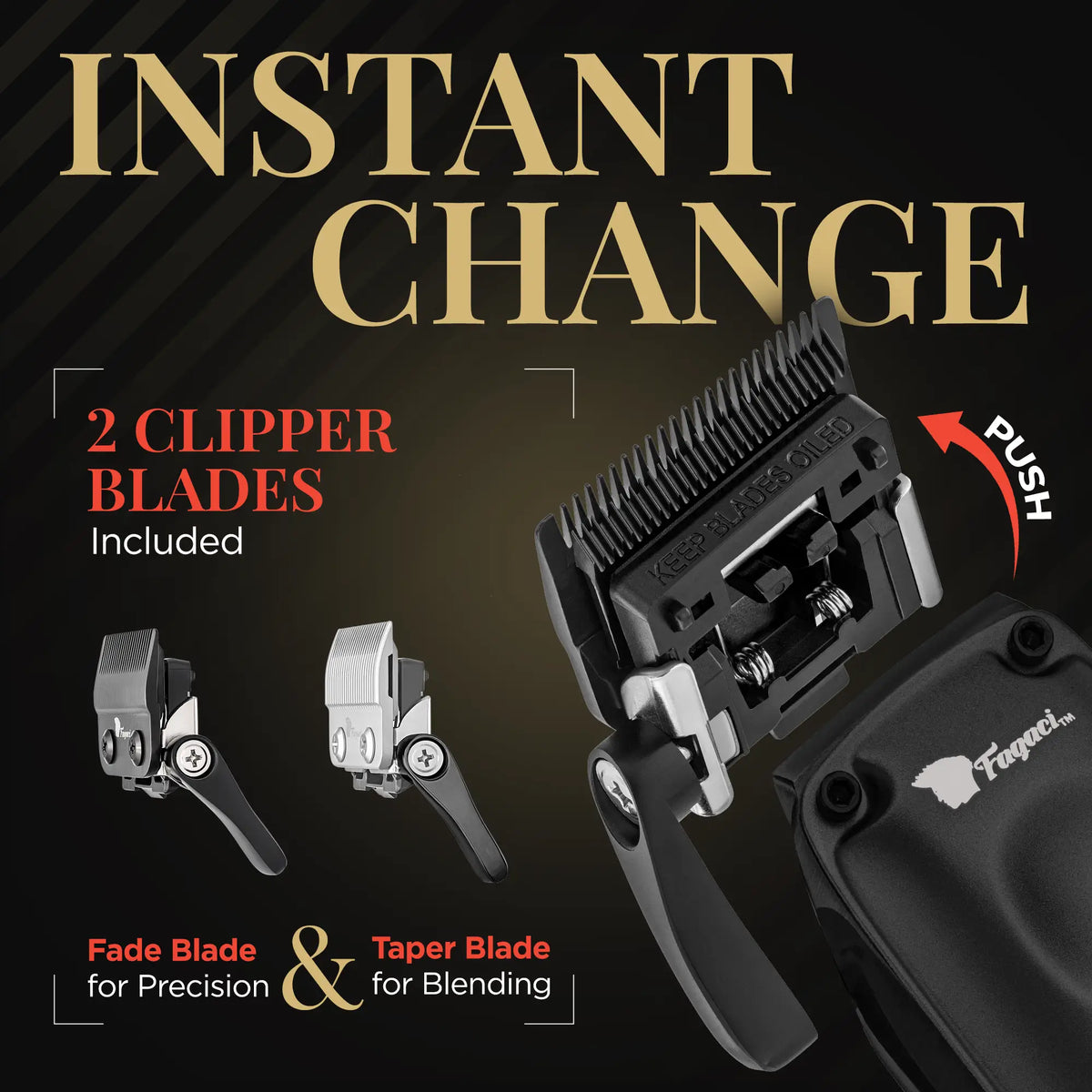 Fagaci Fusion Clipper & Trimmer Set