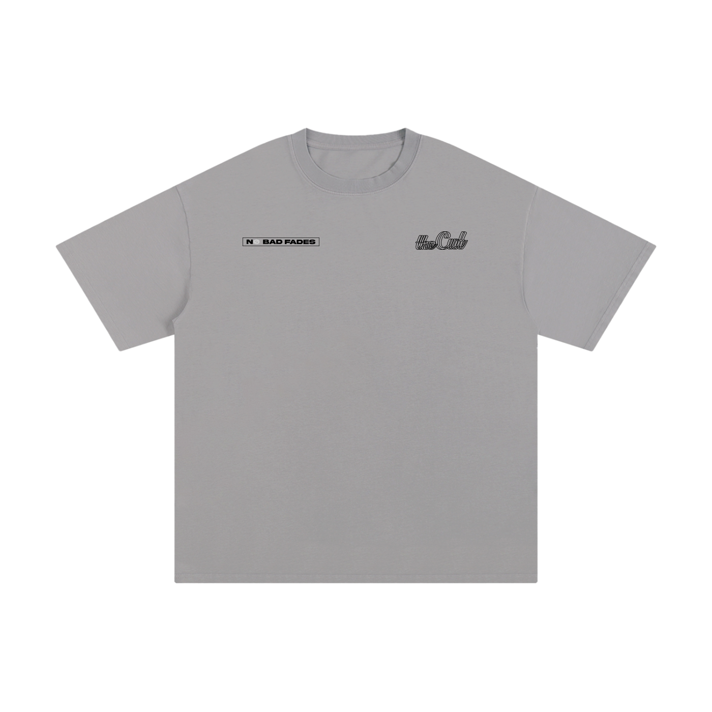 theCut Double-Line Illusion No Bad Fades Tee