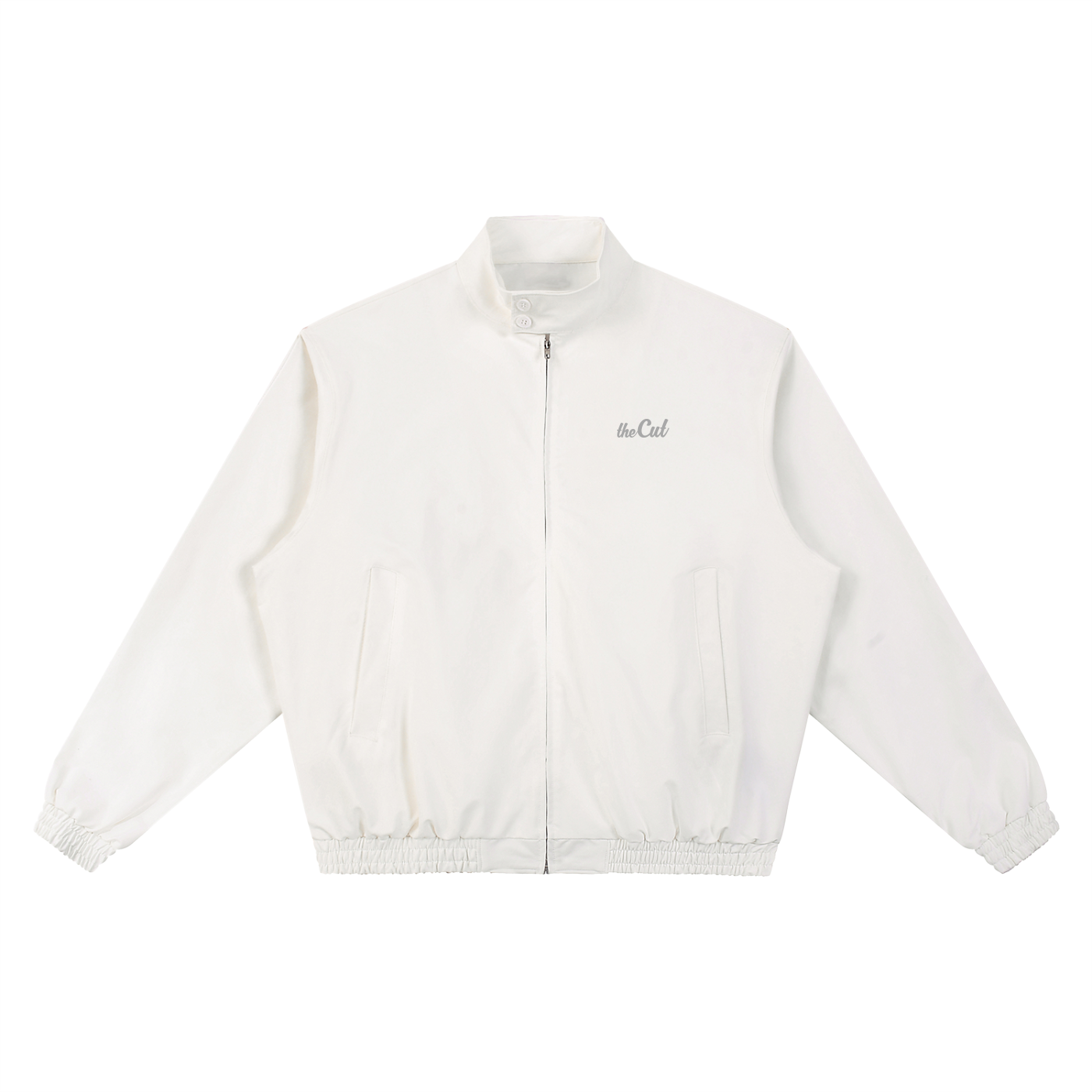 theCut Not For Everyone Stand Collar Bomber Jacket