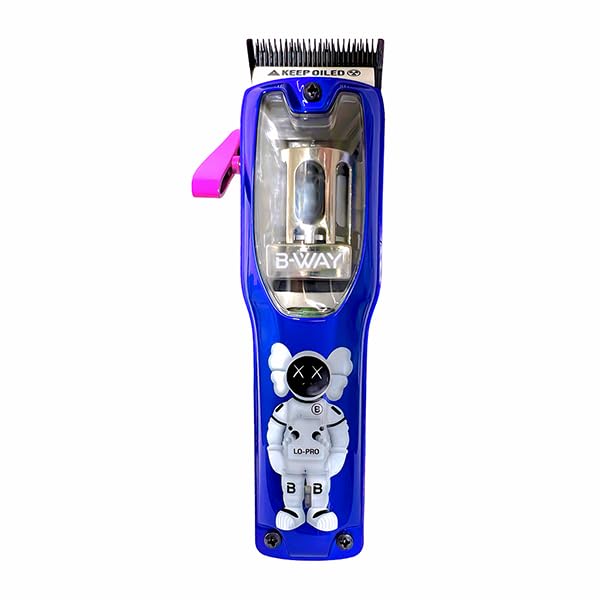 B-Way Lo-Pro X Brushless Clipper & T-Pro Brushless Trimmer – Professional 2-in-1 Barber Set