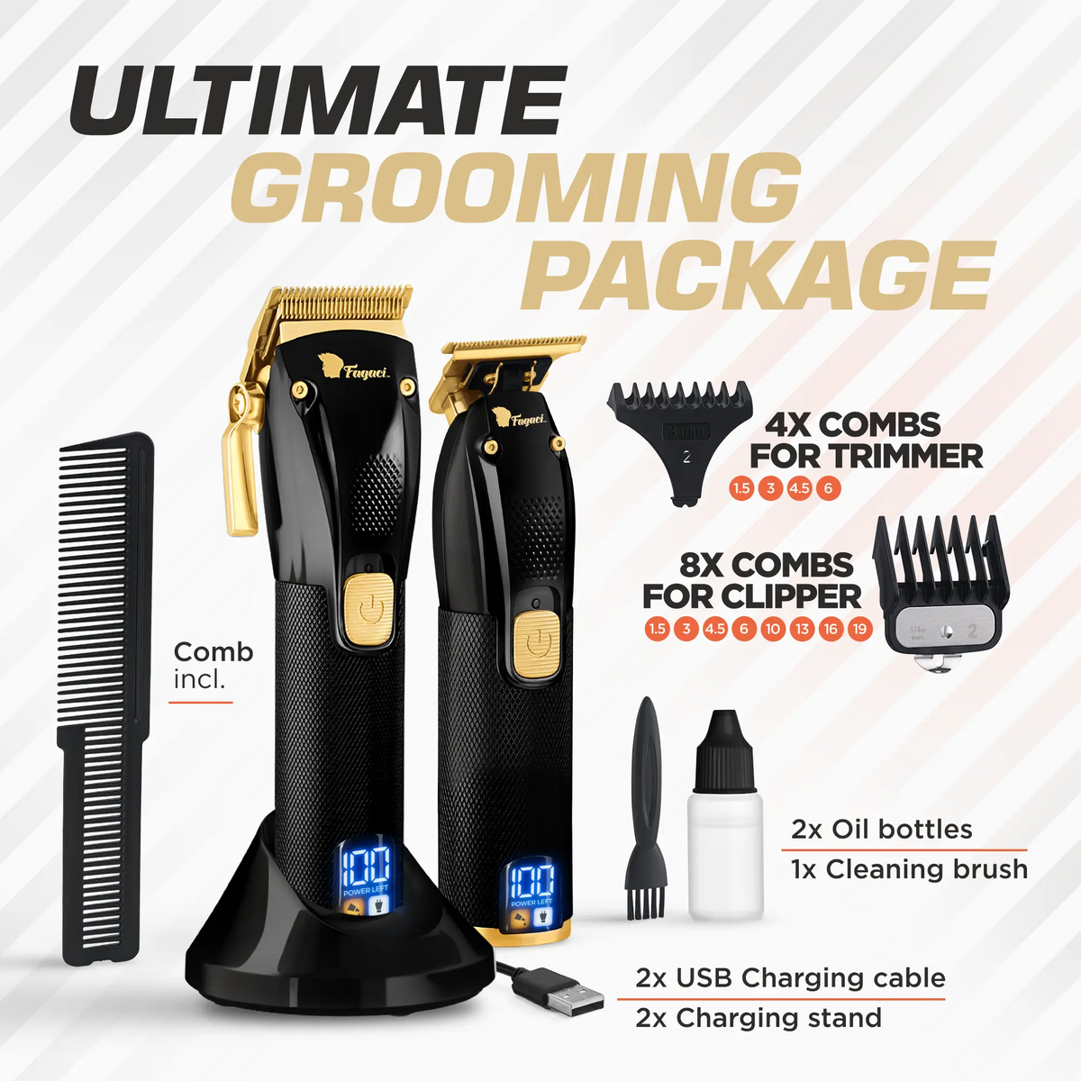 Fagaci Precise Clipper & Trimmer Set