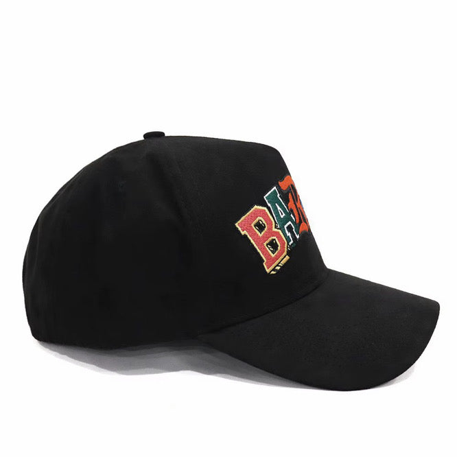 ABBC - Barber Letters Suede Hat - Black