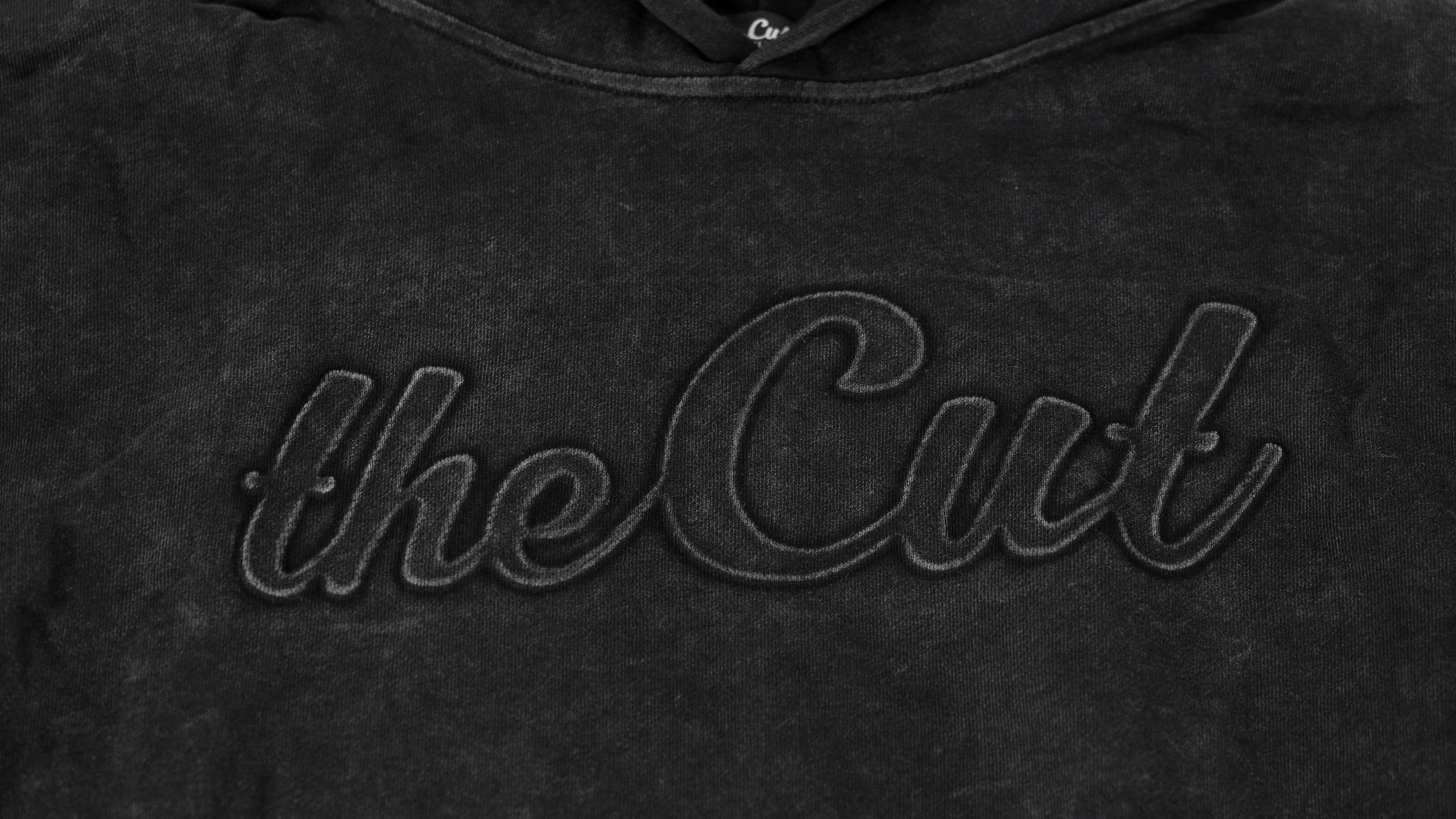 theCut Embossed Hoodie