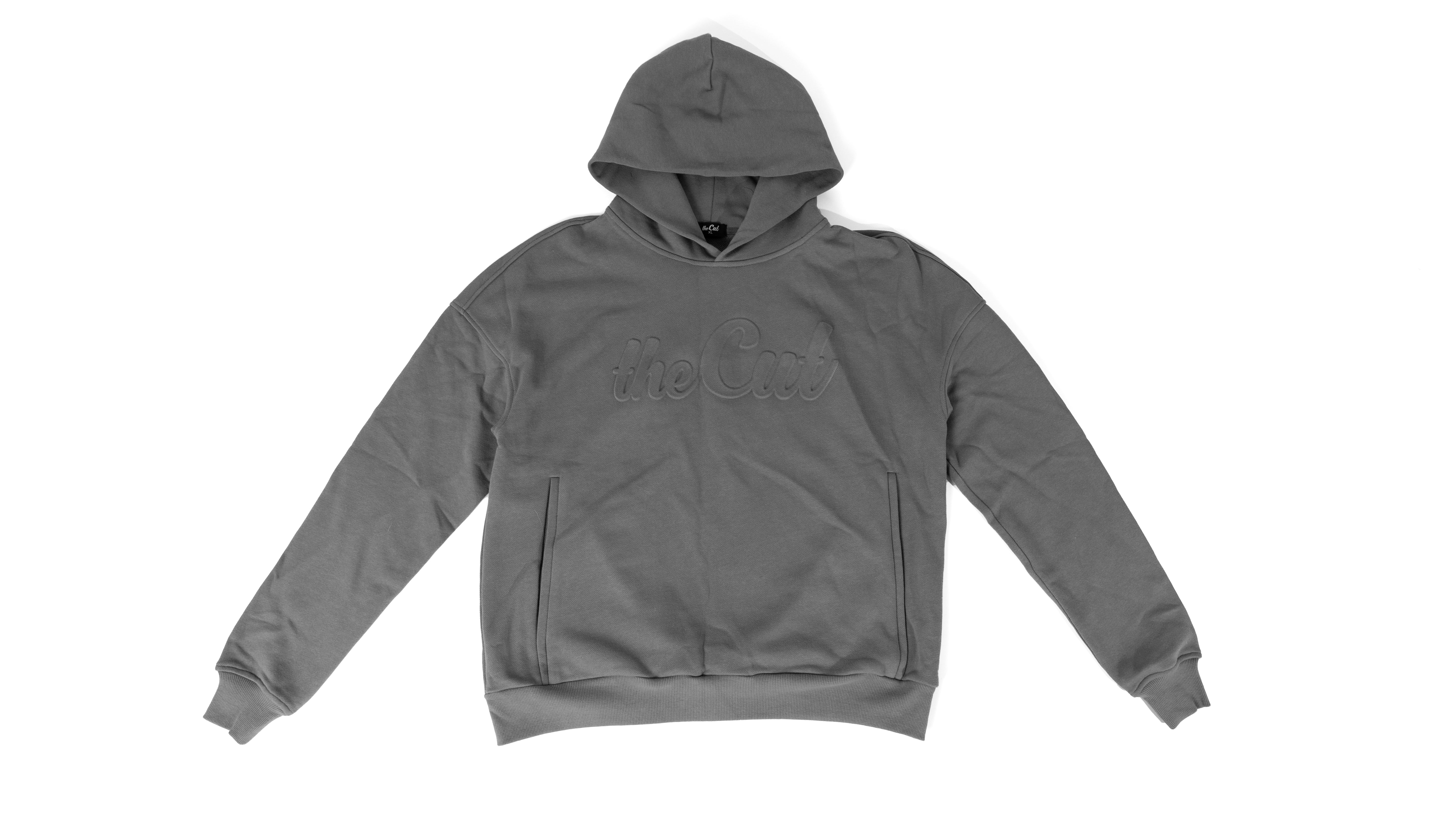 theCut Embossed Hoodie