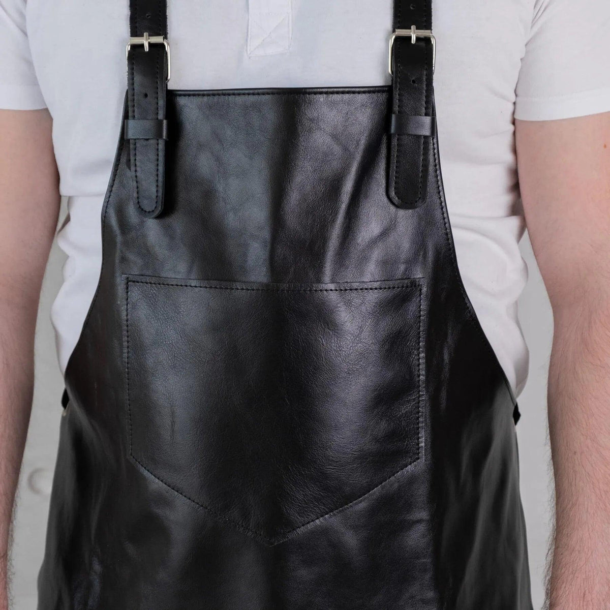 Pikore Premium Full-Grain Leather Barber Apron