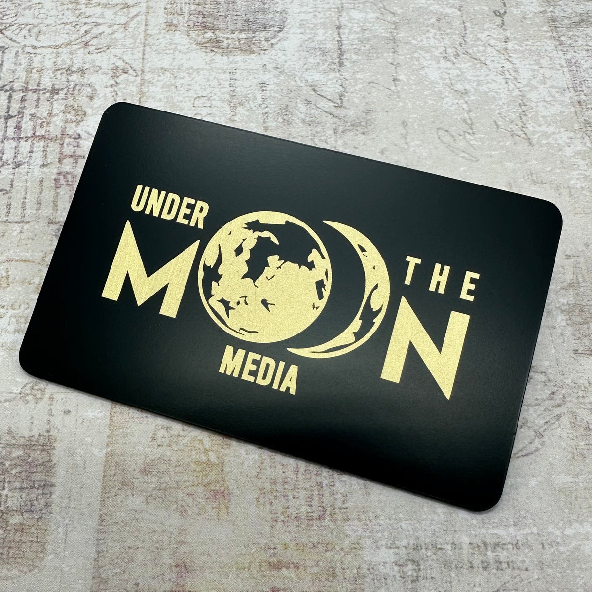 Anodized Premium Brass - Tap Business Card