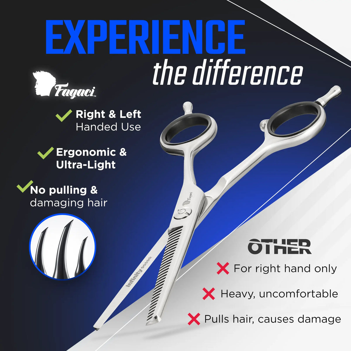 Fagaci Infinity Thinning Shears