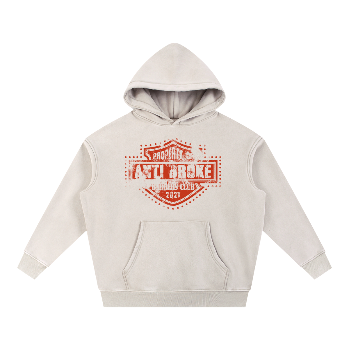 ABBC - Property Of Hoodie - Ash White