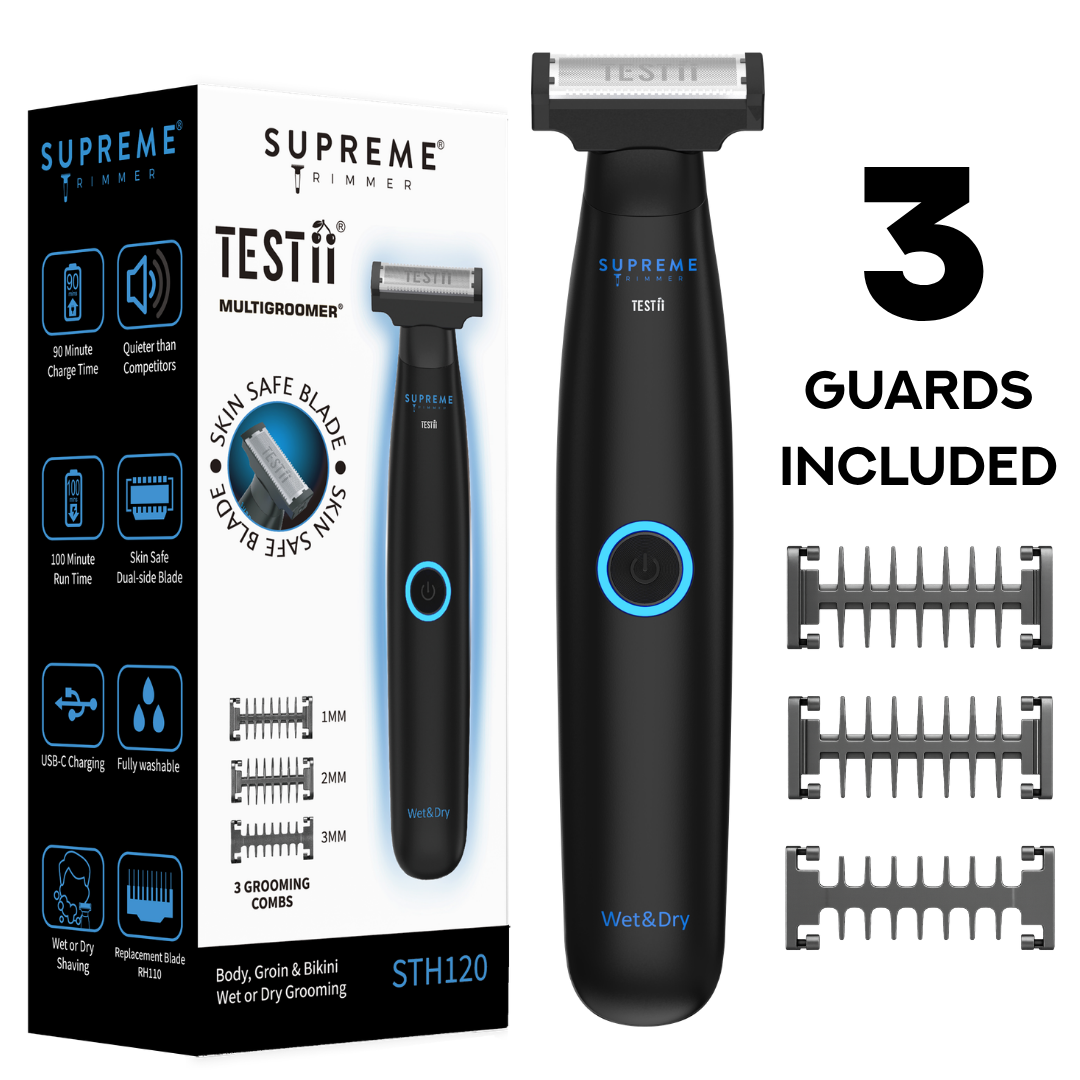 Supreme Trimmer - TESTii Body, Groin & Bikini Trimmer