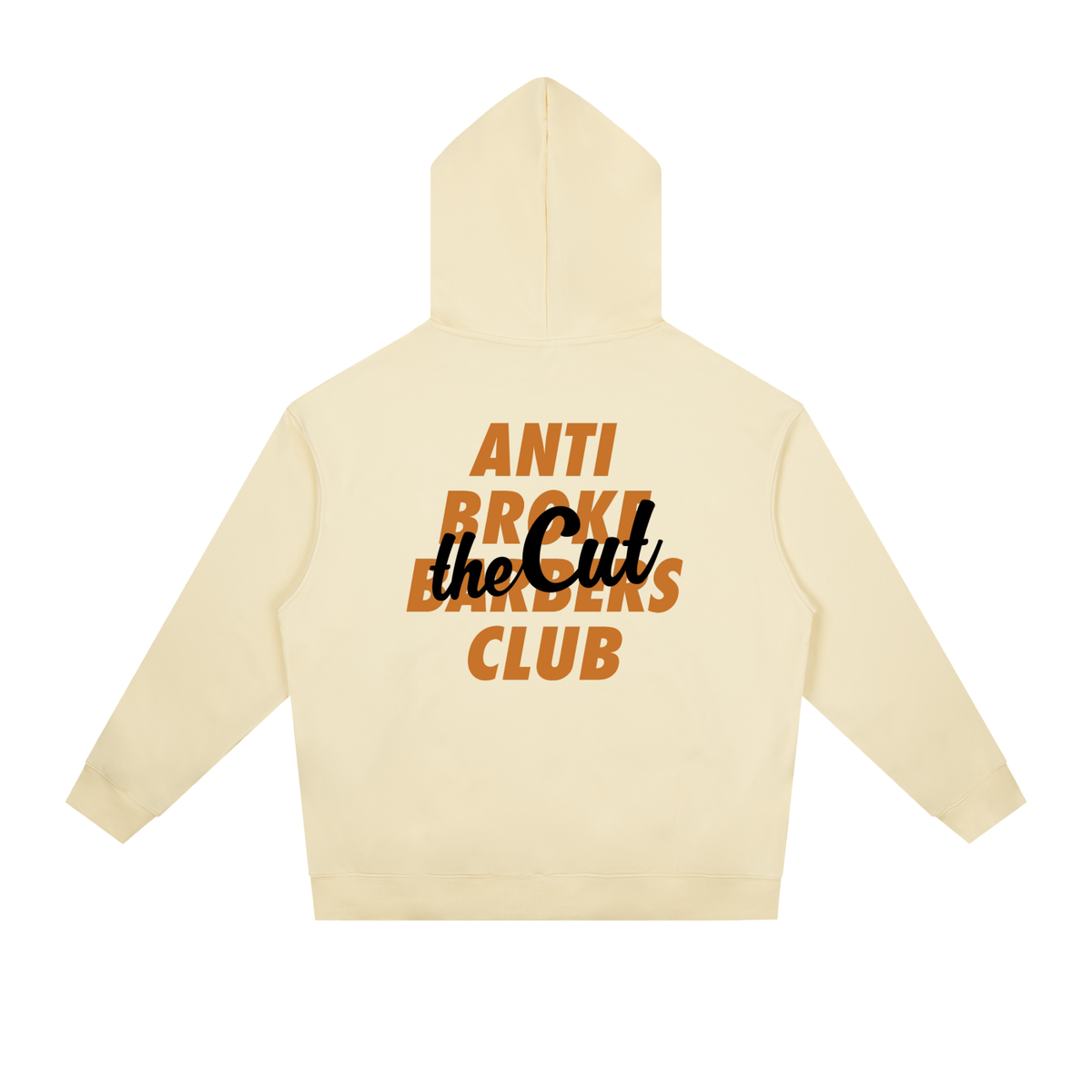 ABBC x theCut Collab Hoodie - Off White/Orange