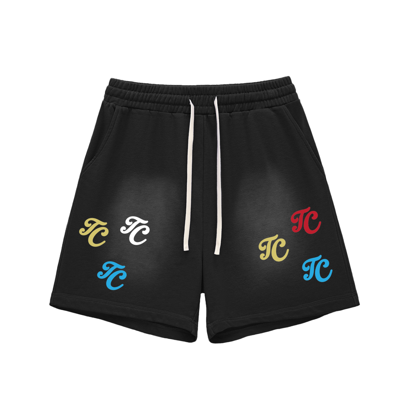 theCut Monogram Sun Fade Shorts – Multi