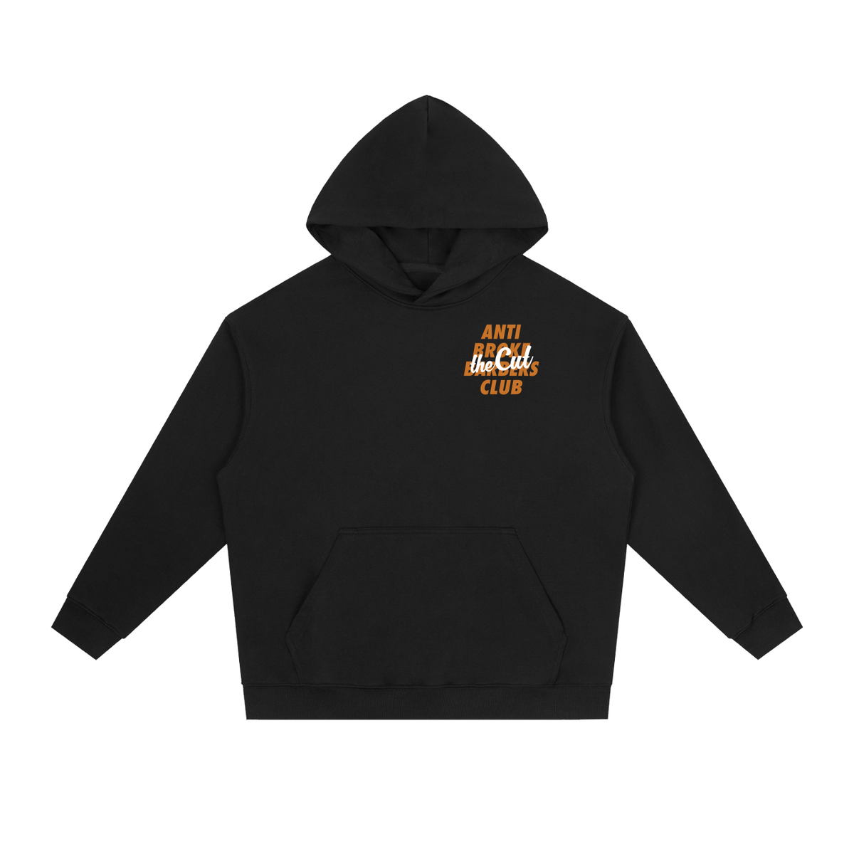 ABBC x theCut Collab Hoodie - Black/Orange