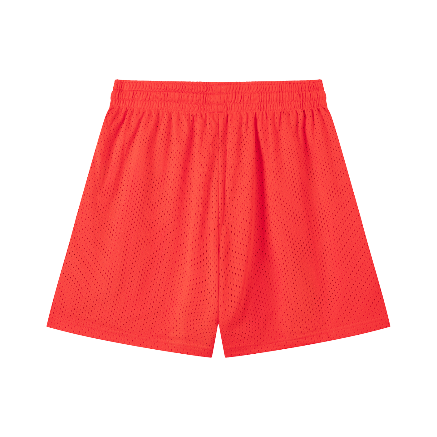 theCut High Standards Mesh Shorts Orange 6" Inseam