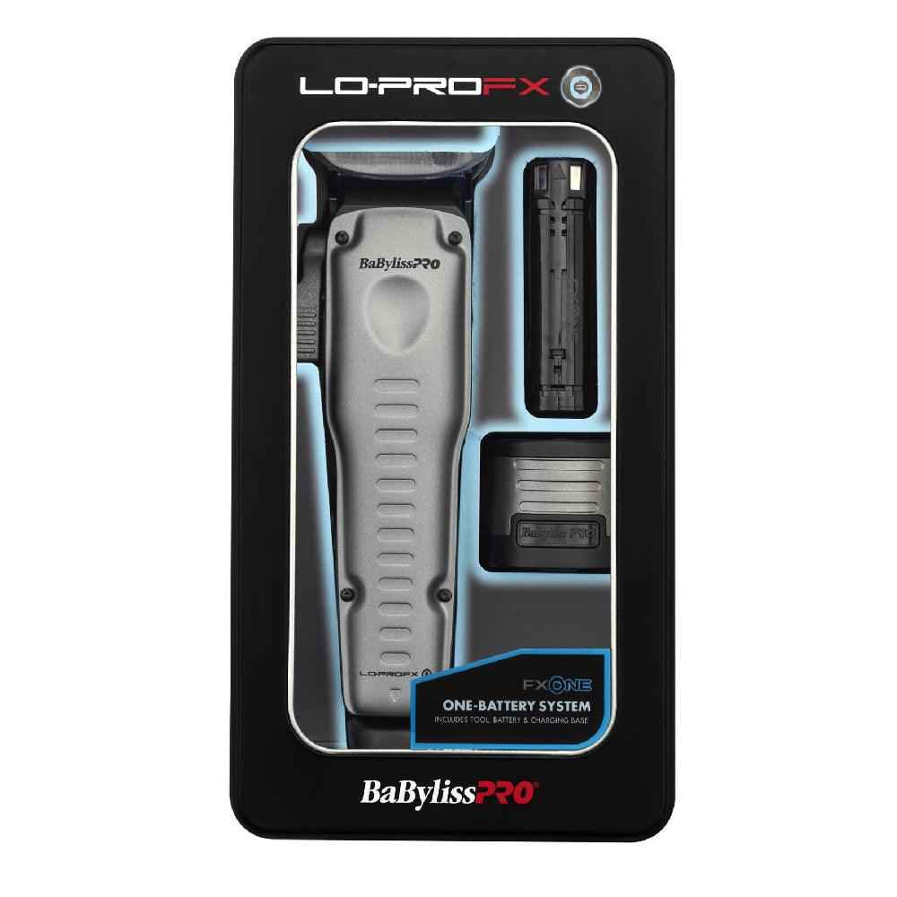 BaBylissPRO FXONE Lo-ProFX Limited Edition Matte Gray Clipper & Trimmer Combo – FX829 & FX729