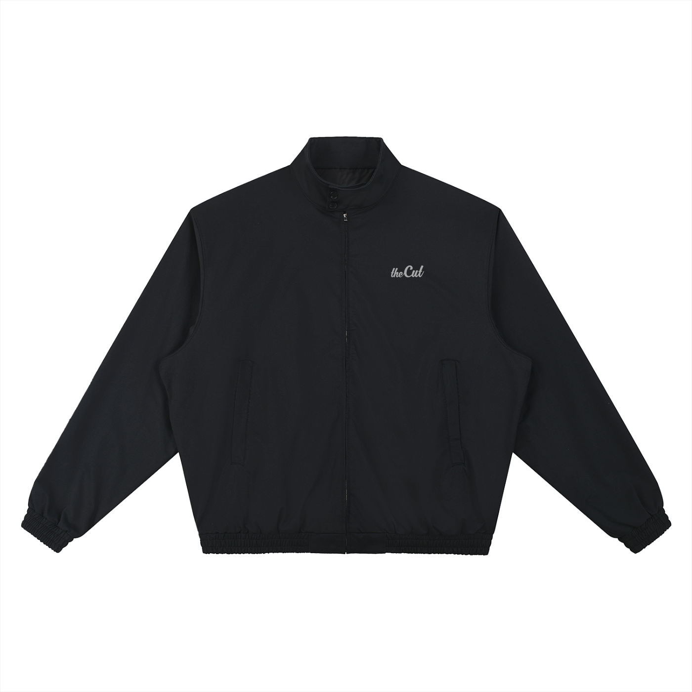 theCut Not For Everyone Stand Collar Bomber Jacket