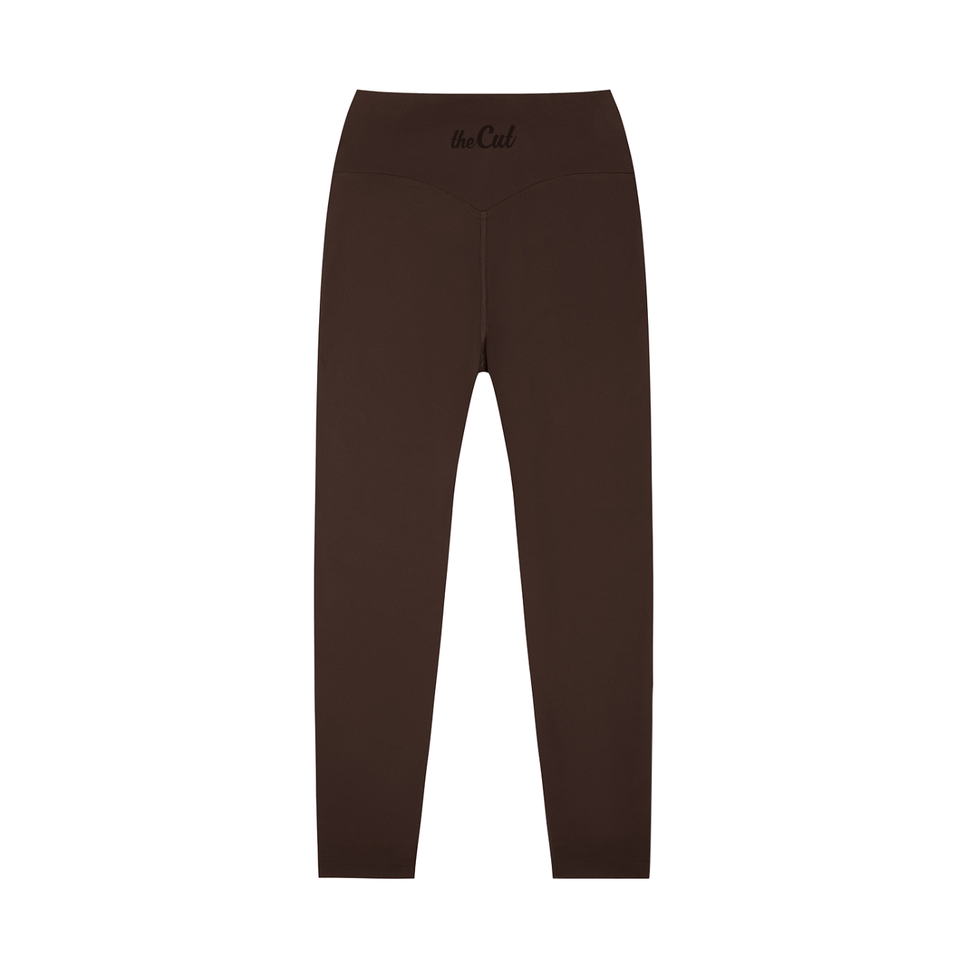 theCut High-Waisted Yoga Leggings Brown