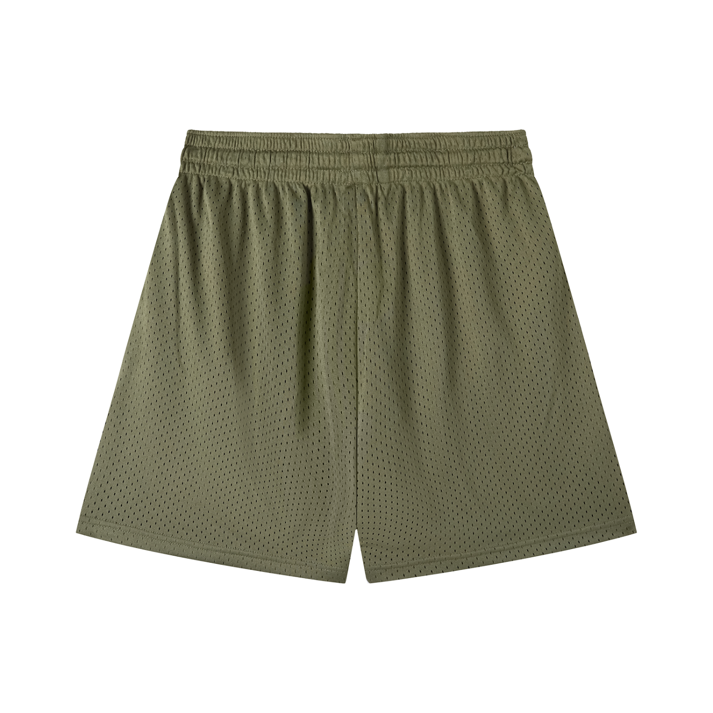 theCut High Standards Mesh Shorts Green 6" Inseam
