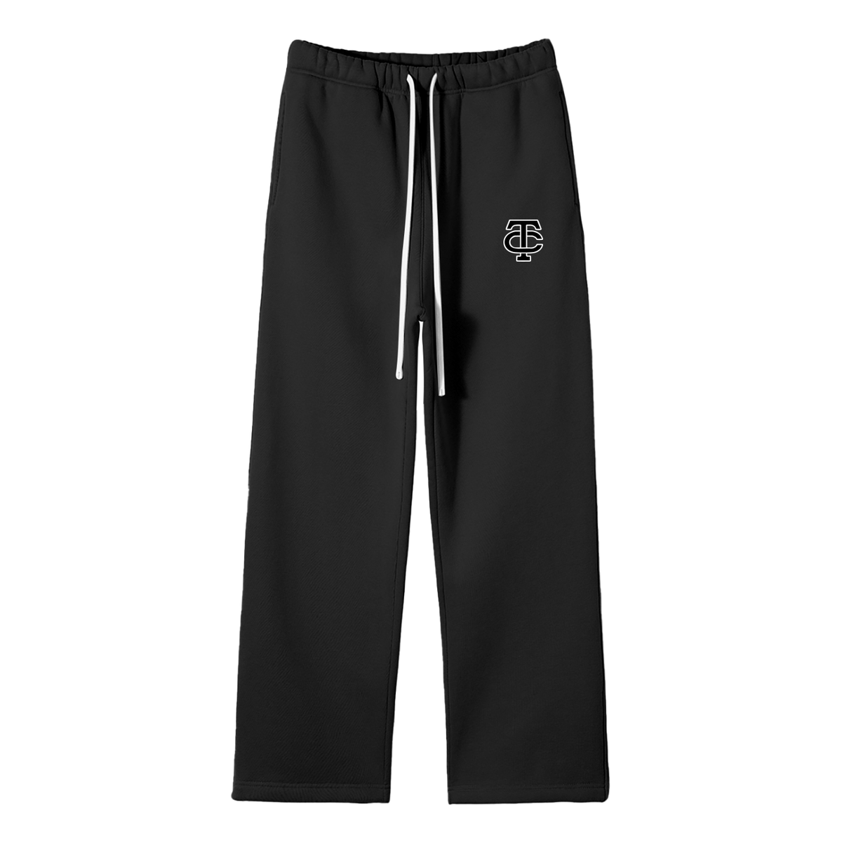 BLACK TC SWEATPANTS