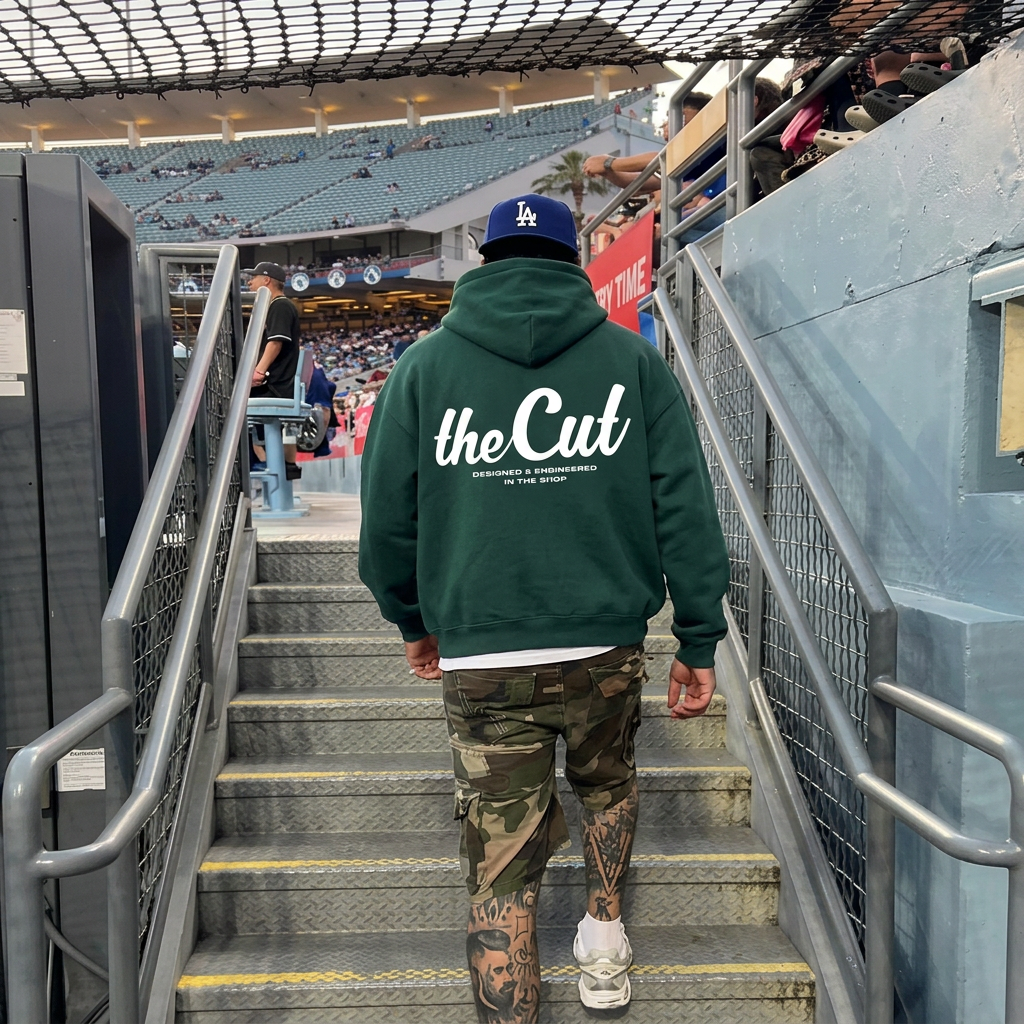theCut Classic Hoodie Green