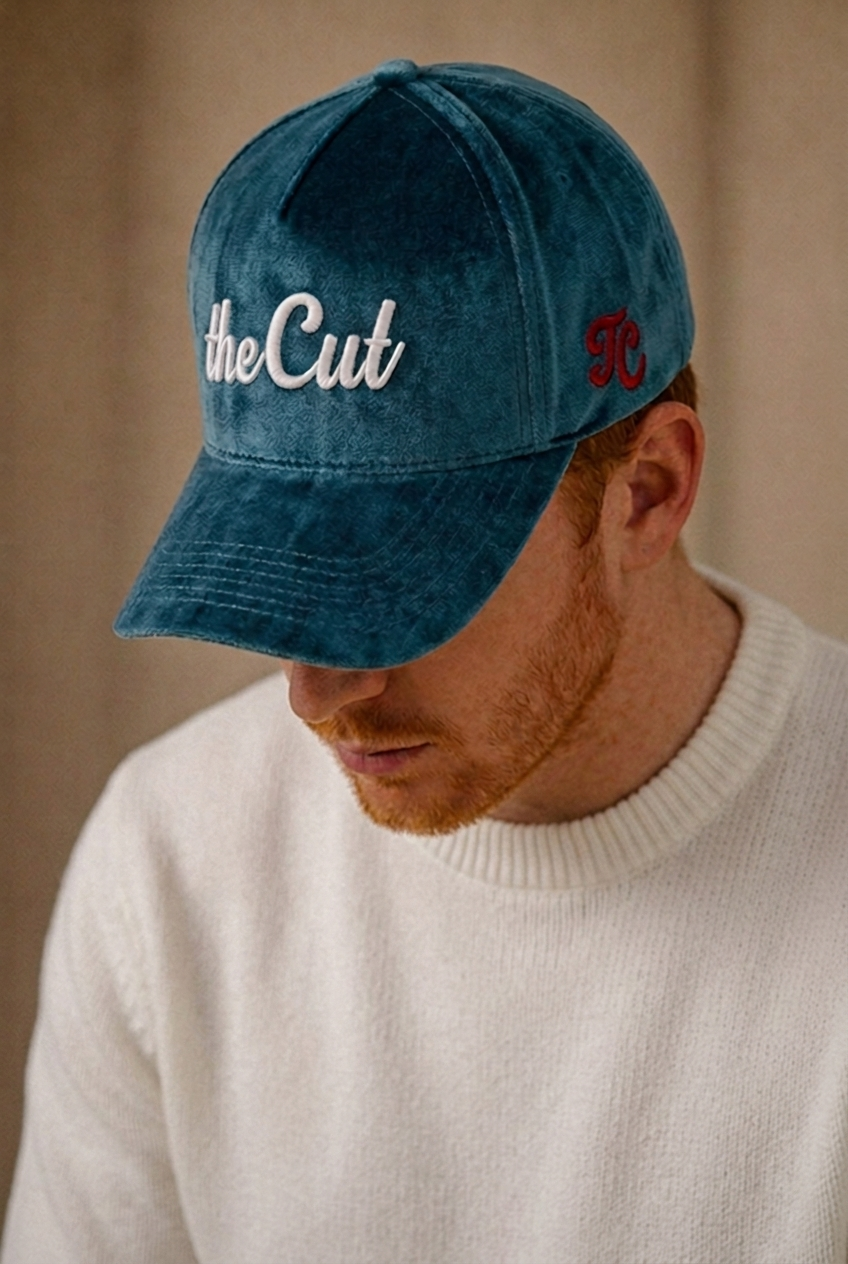 theCut Snapback Hat - Teal
