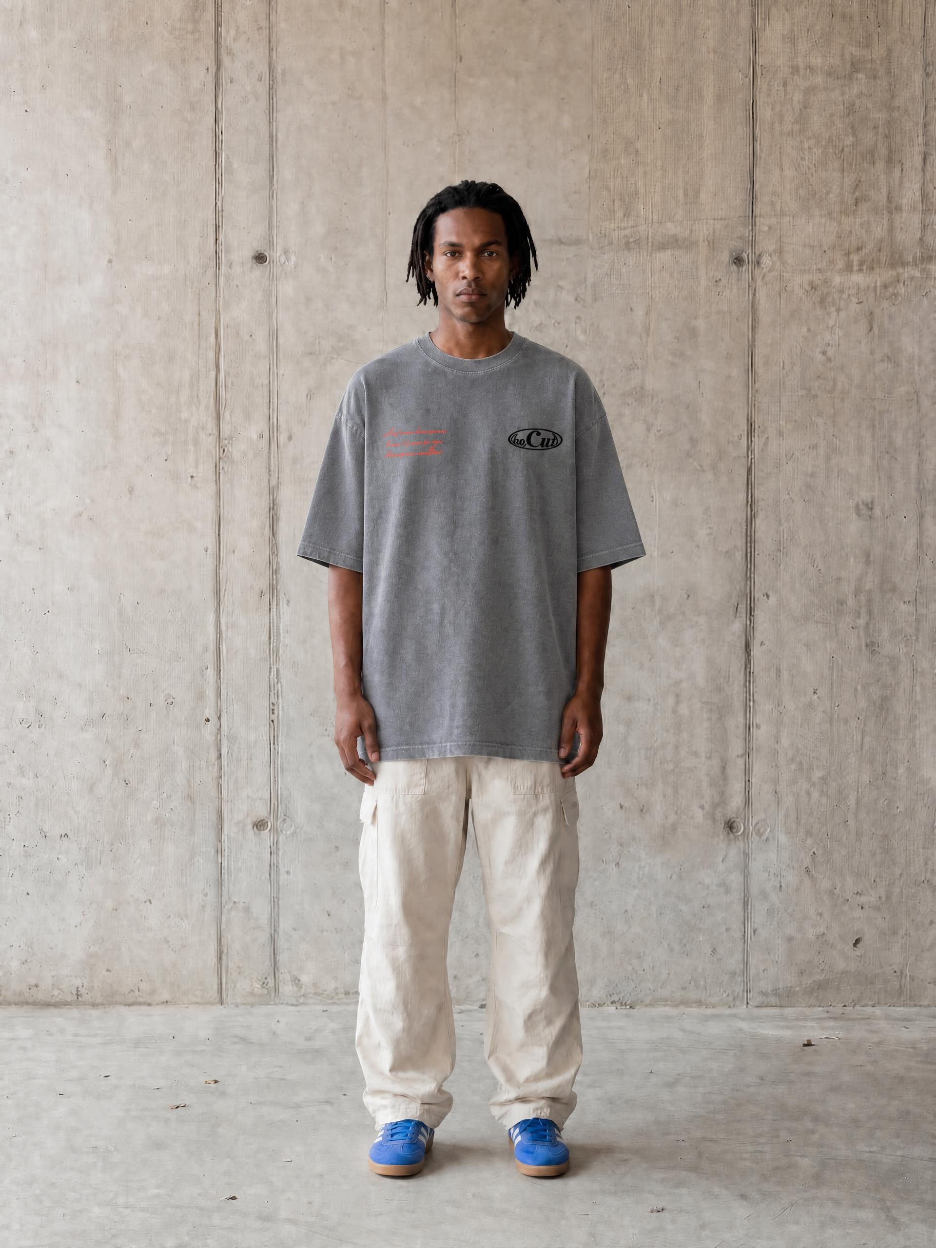 theCut Iron Sharpens Iron Washed Graphic Tee