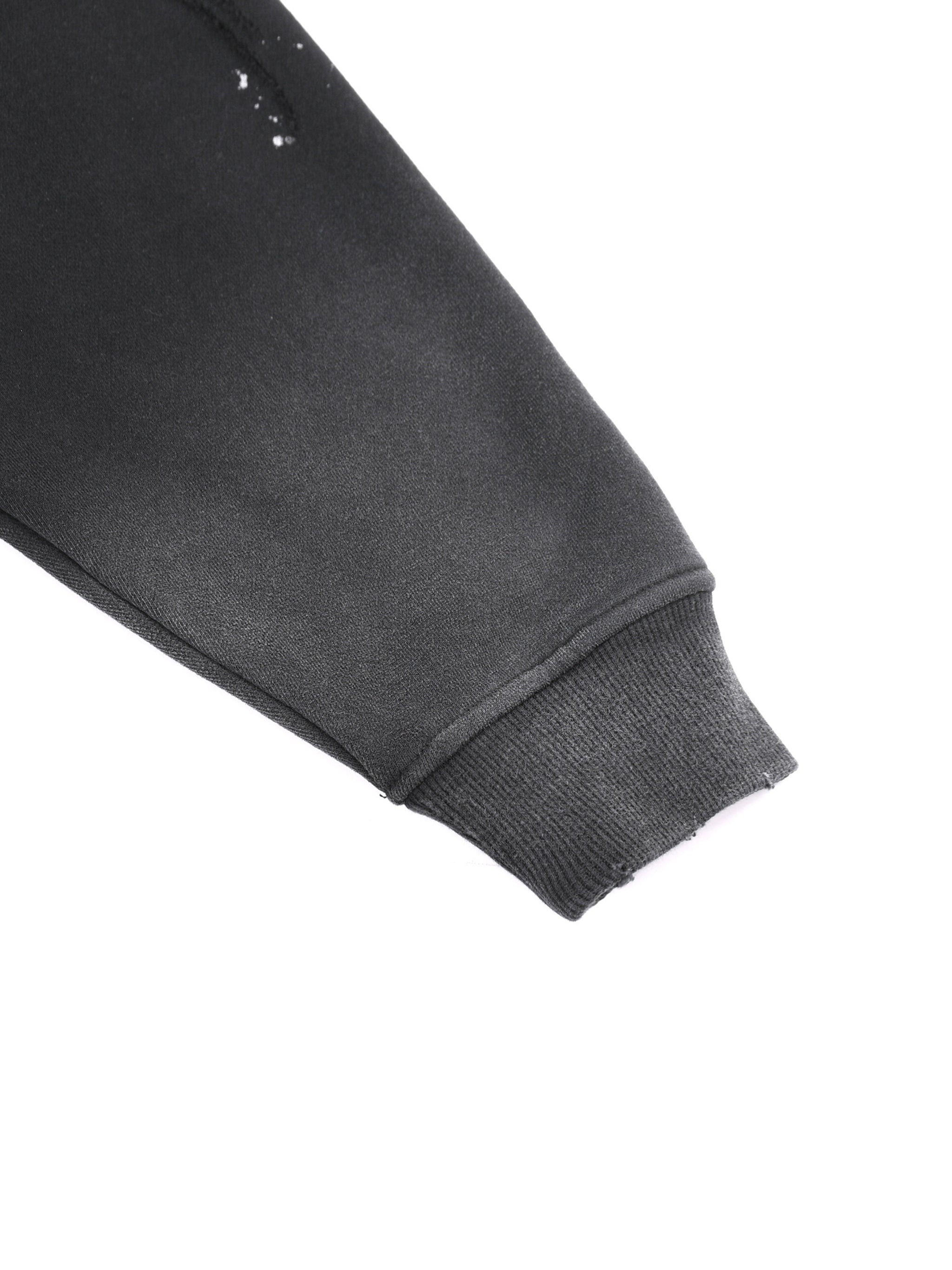 Not for Everyone Vintage Washed Frayed Fleece Hoodie