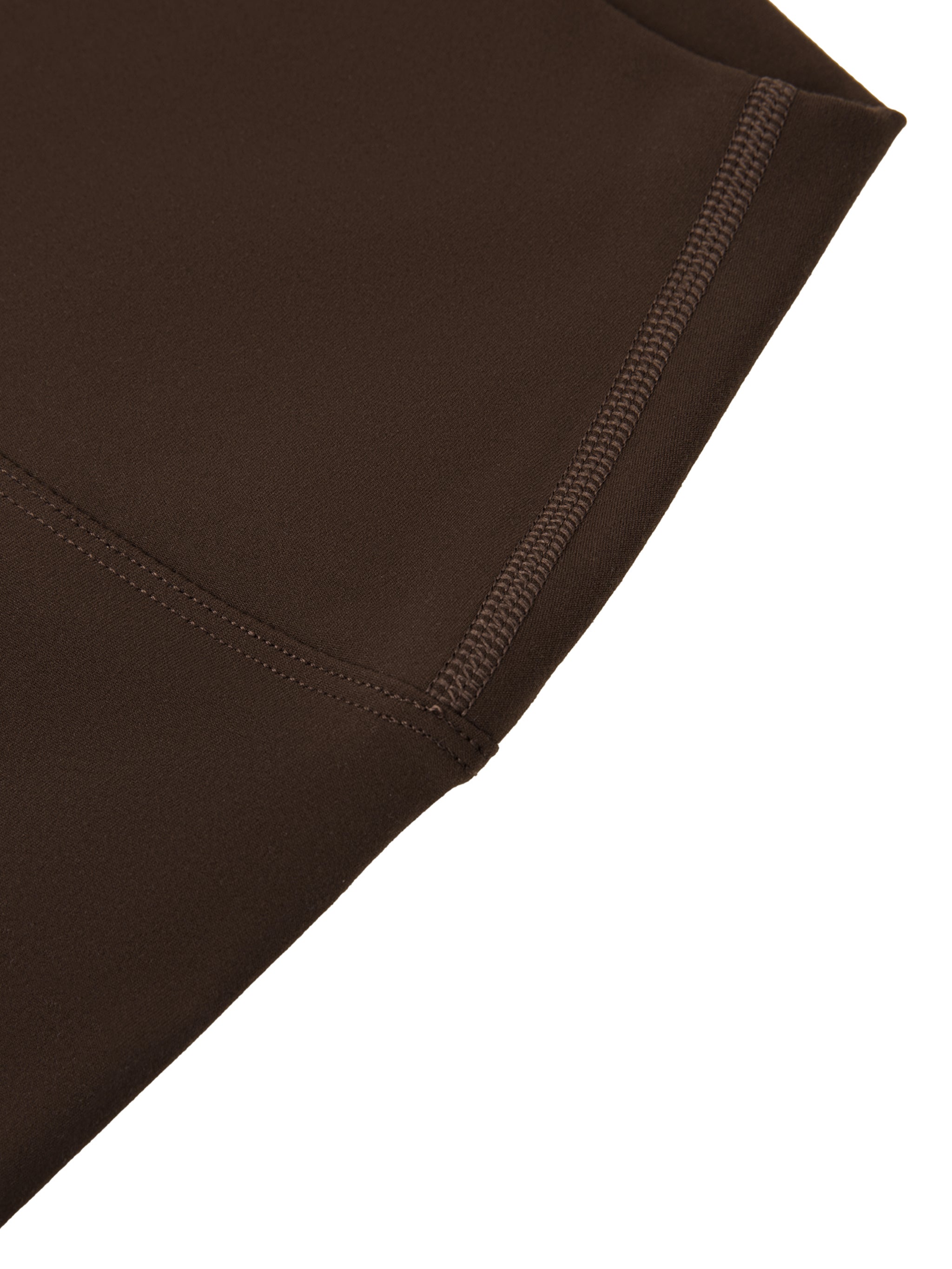 theCut High-Waisted Yoga Leggings Brown