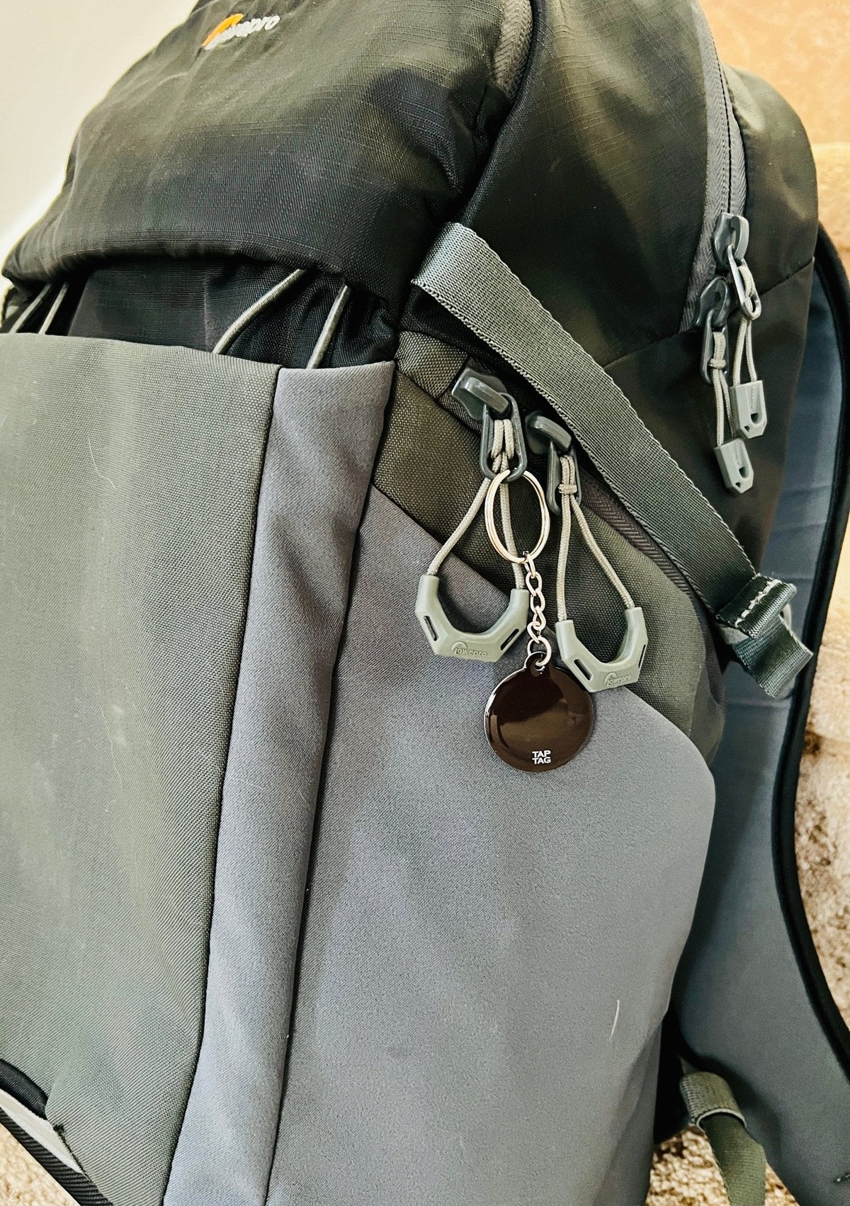Matte Black - Tap Lightweight Keychain