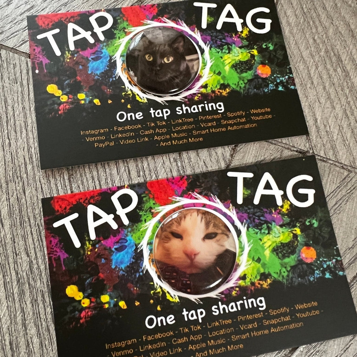 Custom Tap Dot Sticky Tag - UPLOAD YOUR DESIGN
