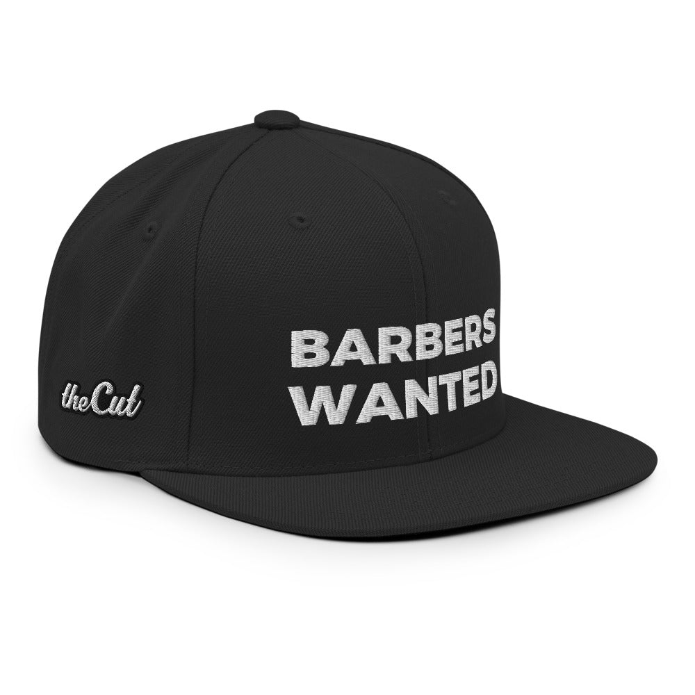 Barbers Wanted Snapback Hat