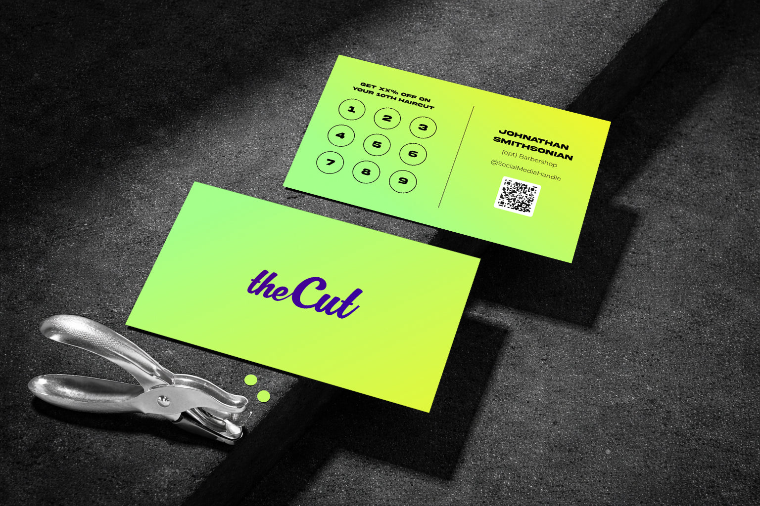 Loyalty Punch Cards