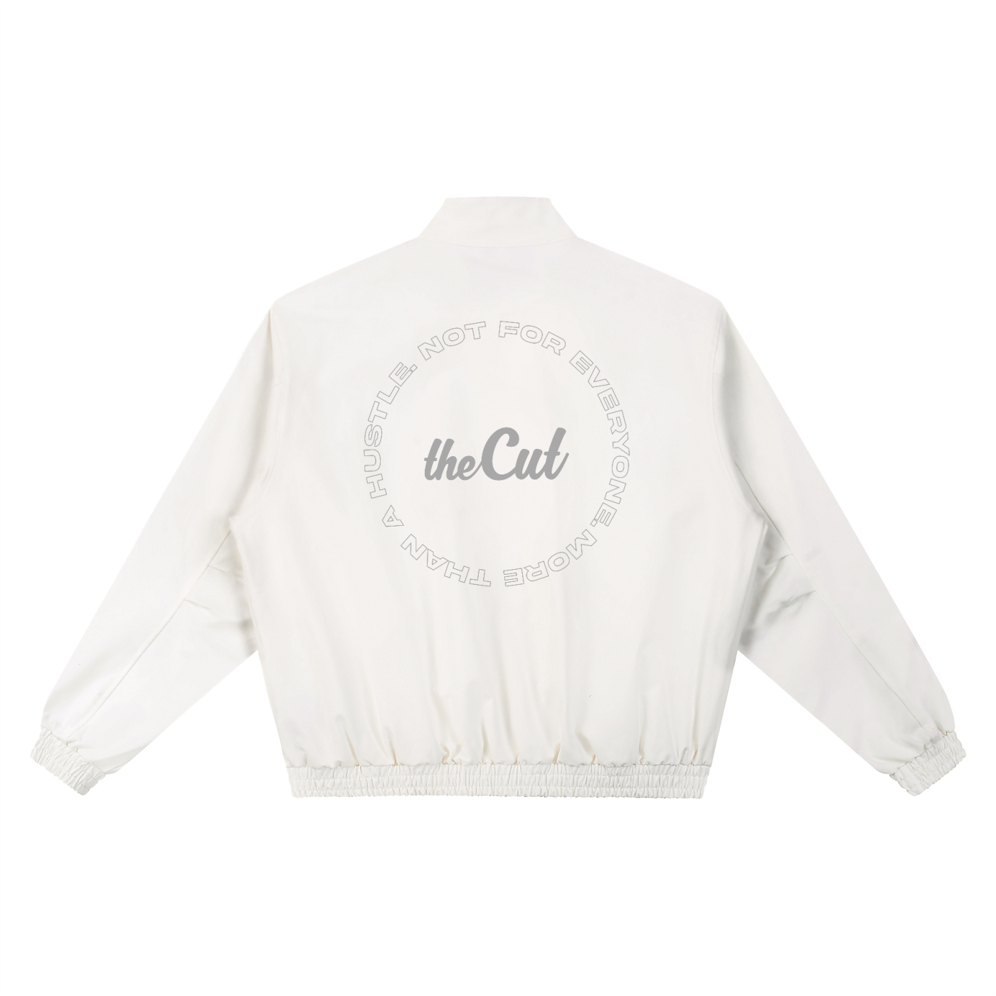 theCut Not For Everyone Stand Collar Bomber Jacket