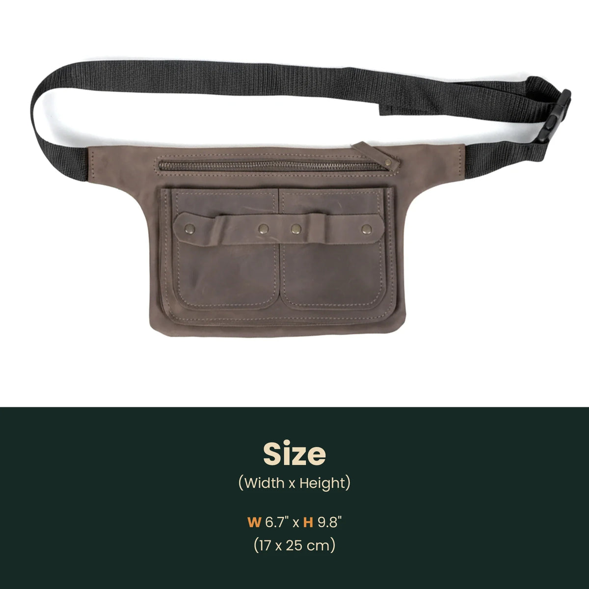 Pikore Leather Barber Waist Bag