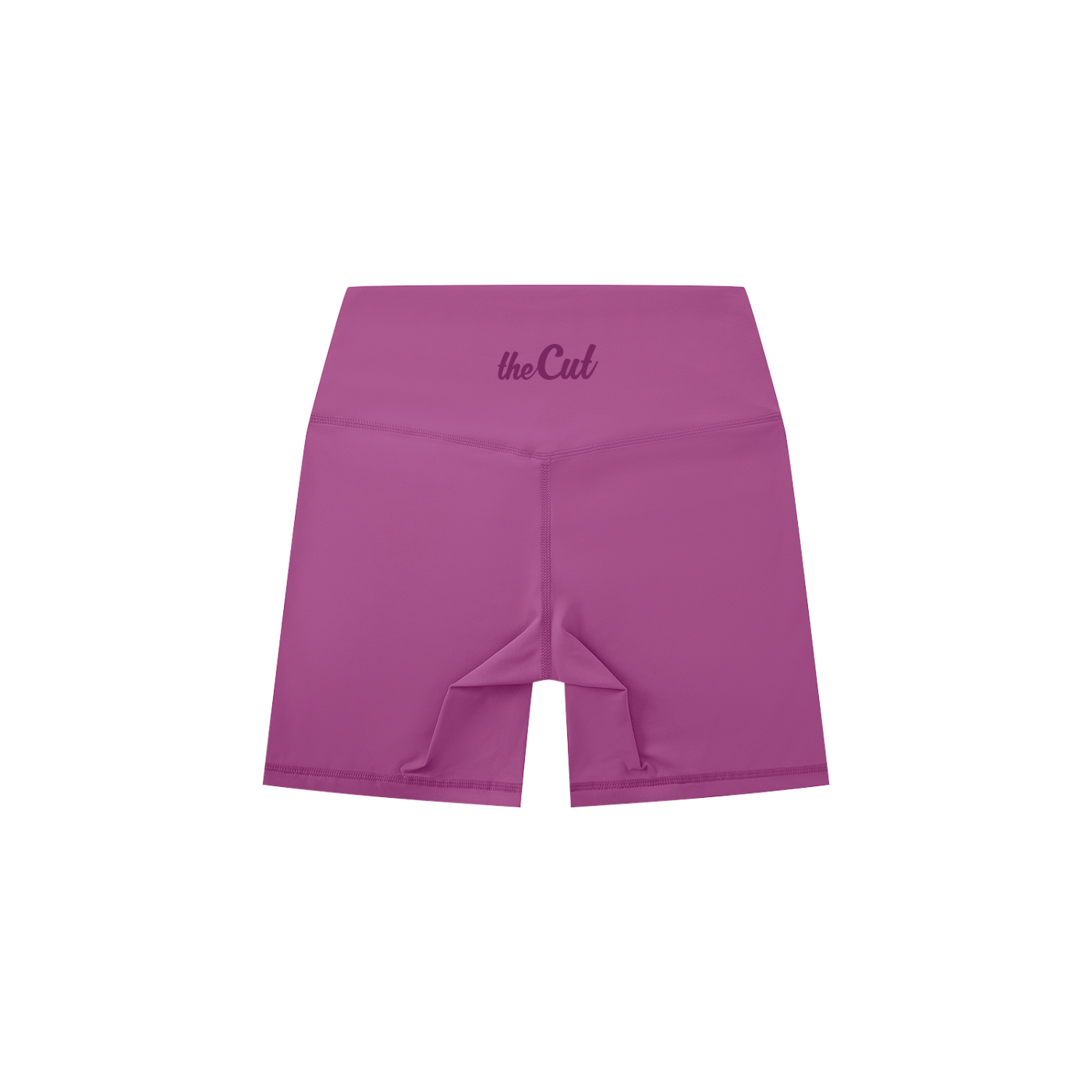 Women's High-Waisted Biker Shorts Purple