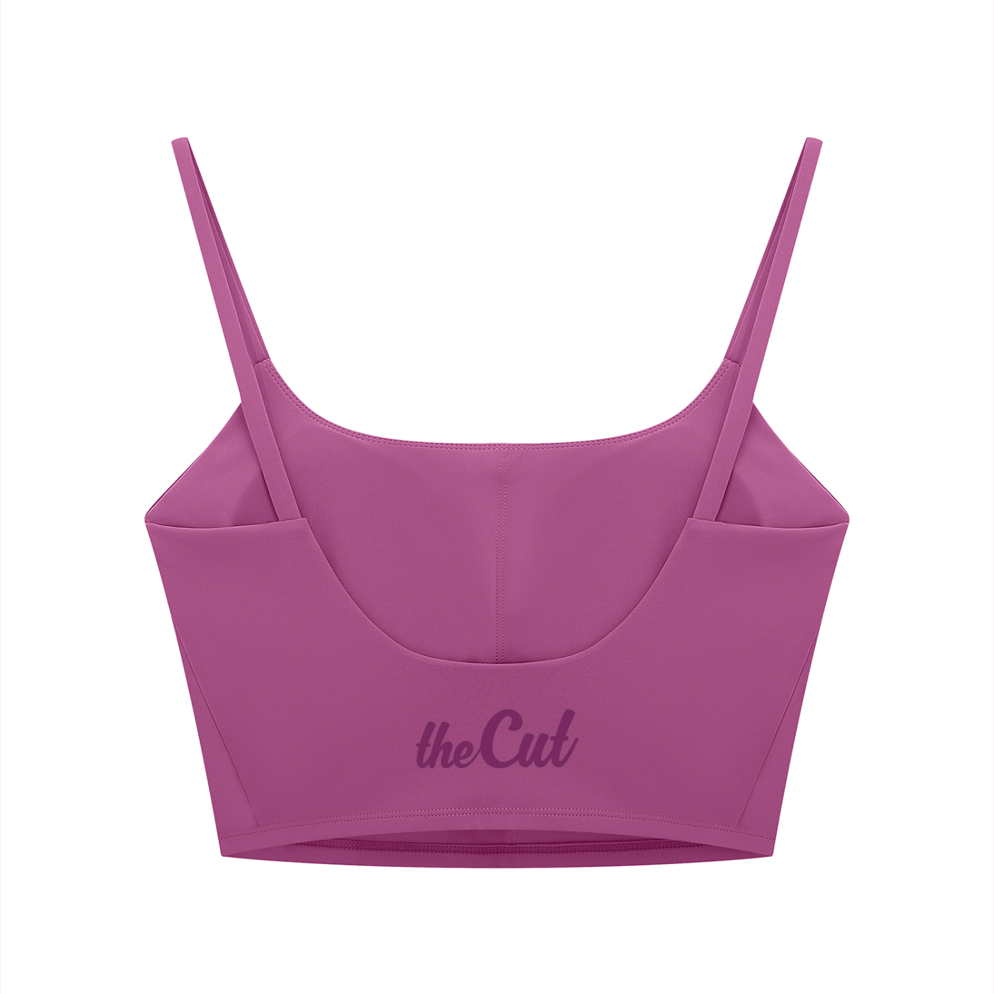 Women's Solid Color Sports Bra Purple