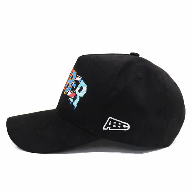 ABBC - Barber Letters Suede Hat - Black