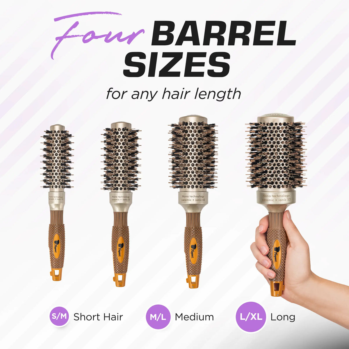 Fagaci Round Brush