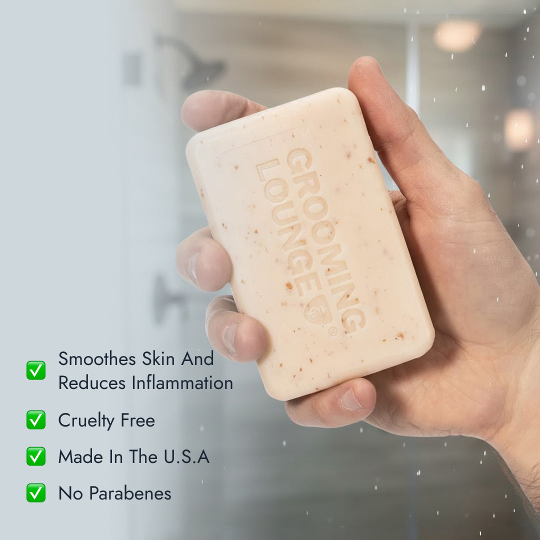 Grooming Lounge Our Best Smeller Exfoliating Body Bar - Black Pepper Body Bar For Men