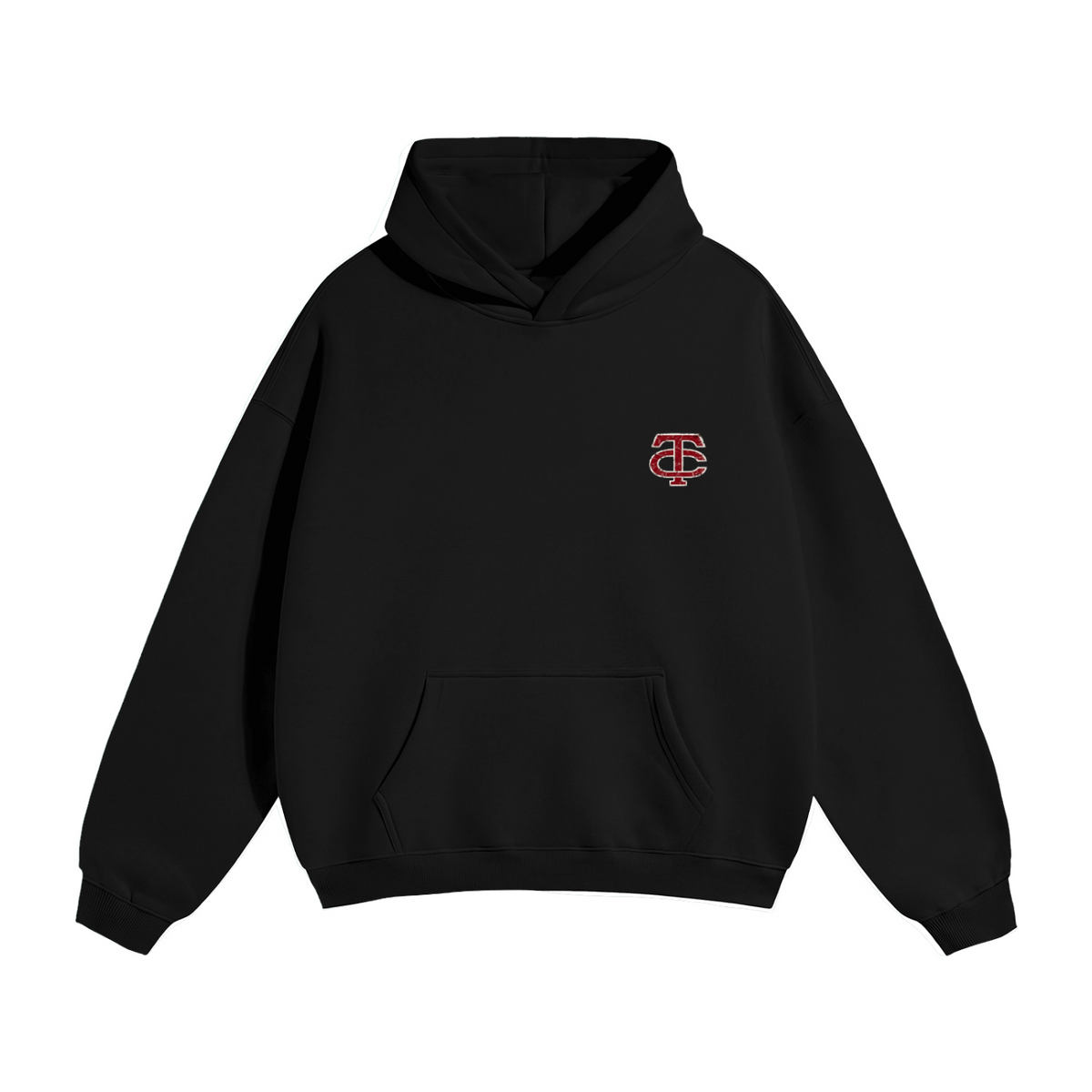 BLACK TC FADEZ PAYS FLEECED HOODIE
