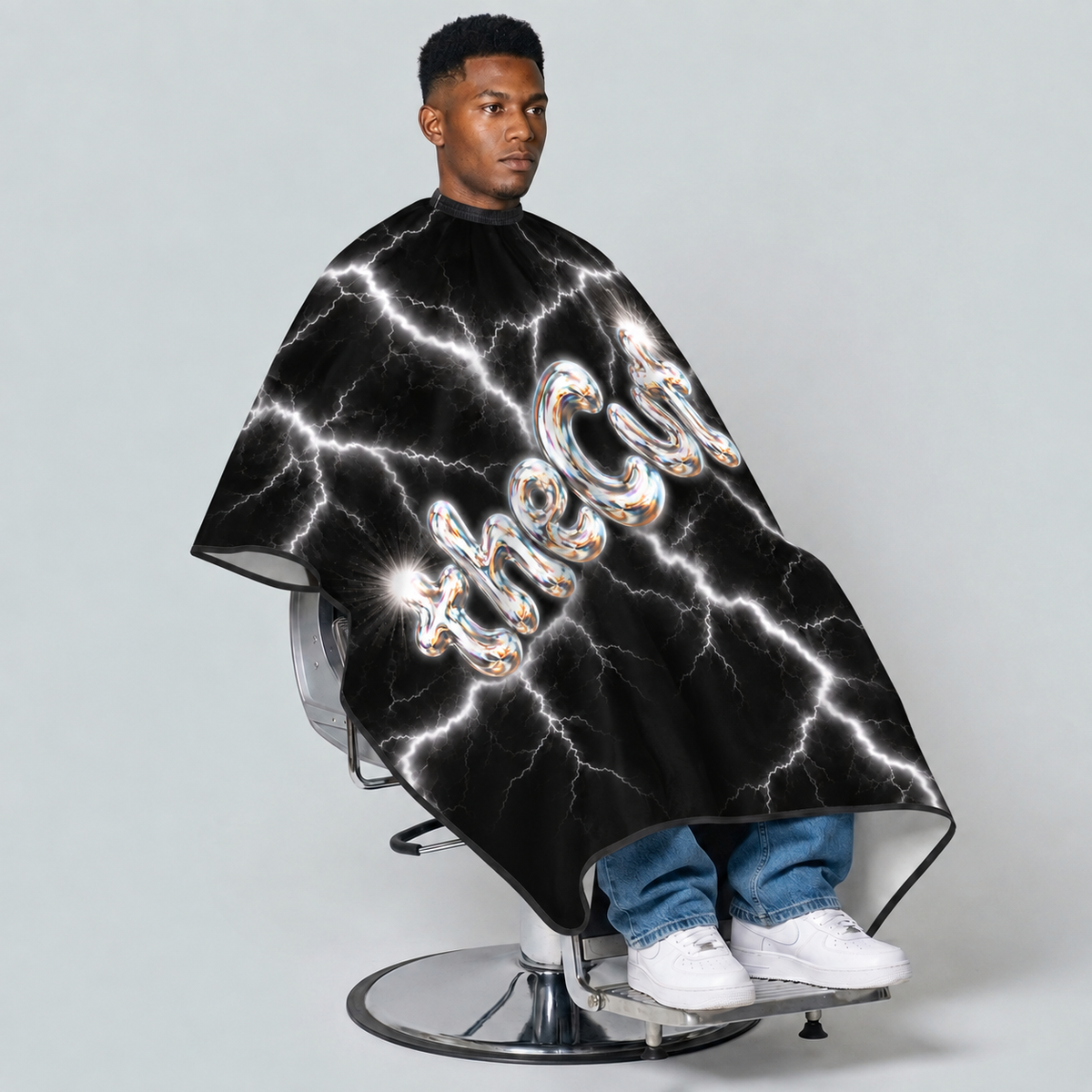 theCut Chrome Voltage Cape